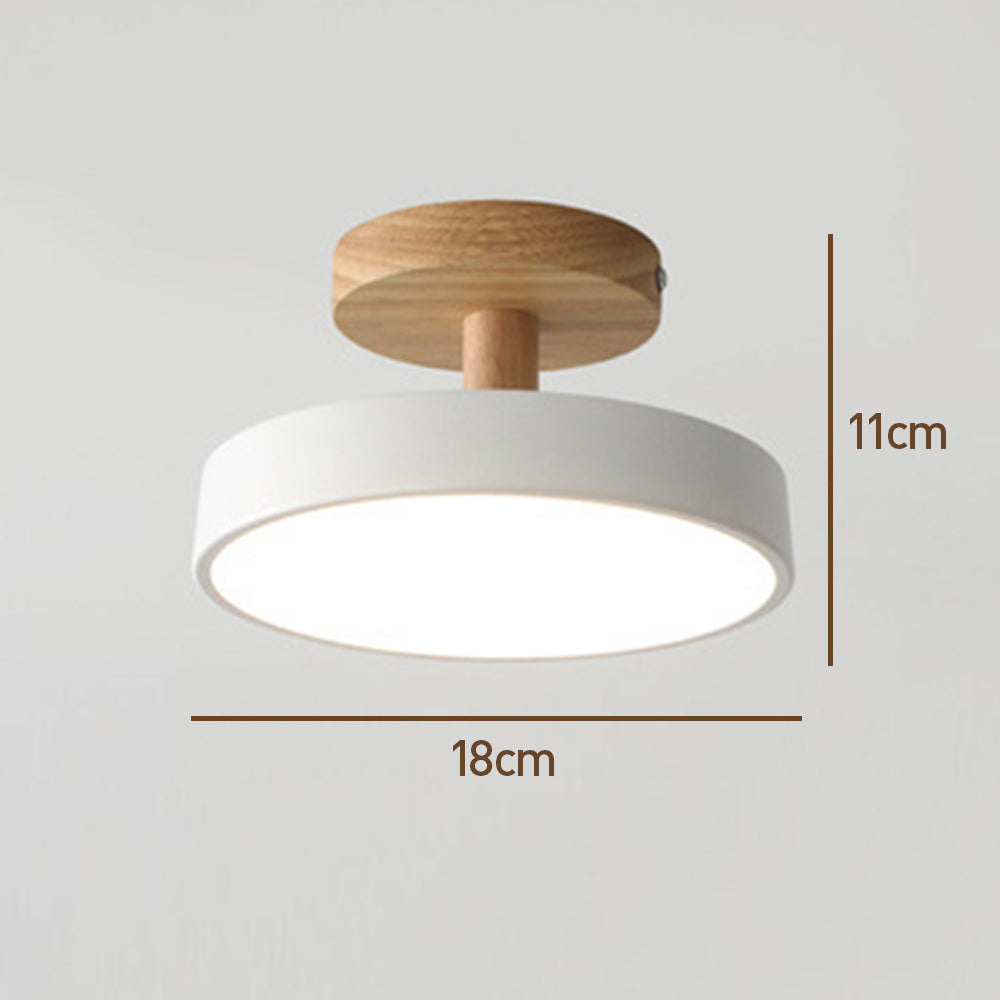 Colorful Round Flush Mount Ceiling Light - Cueteks