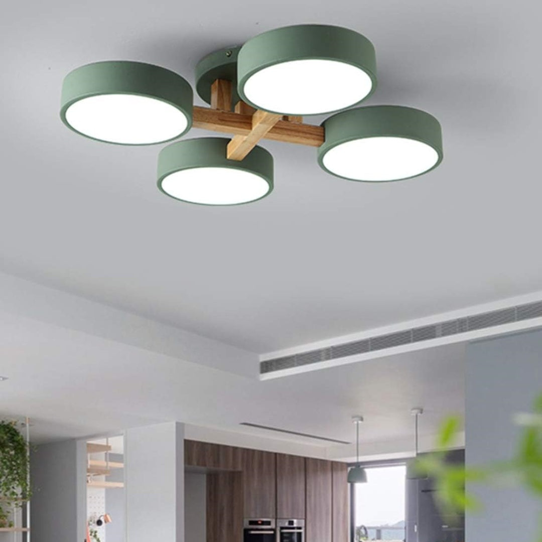 Contemporary Acrylic Multi-Heads Ceiling Light - Cueteks