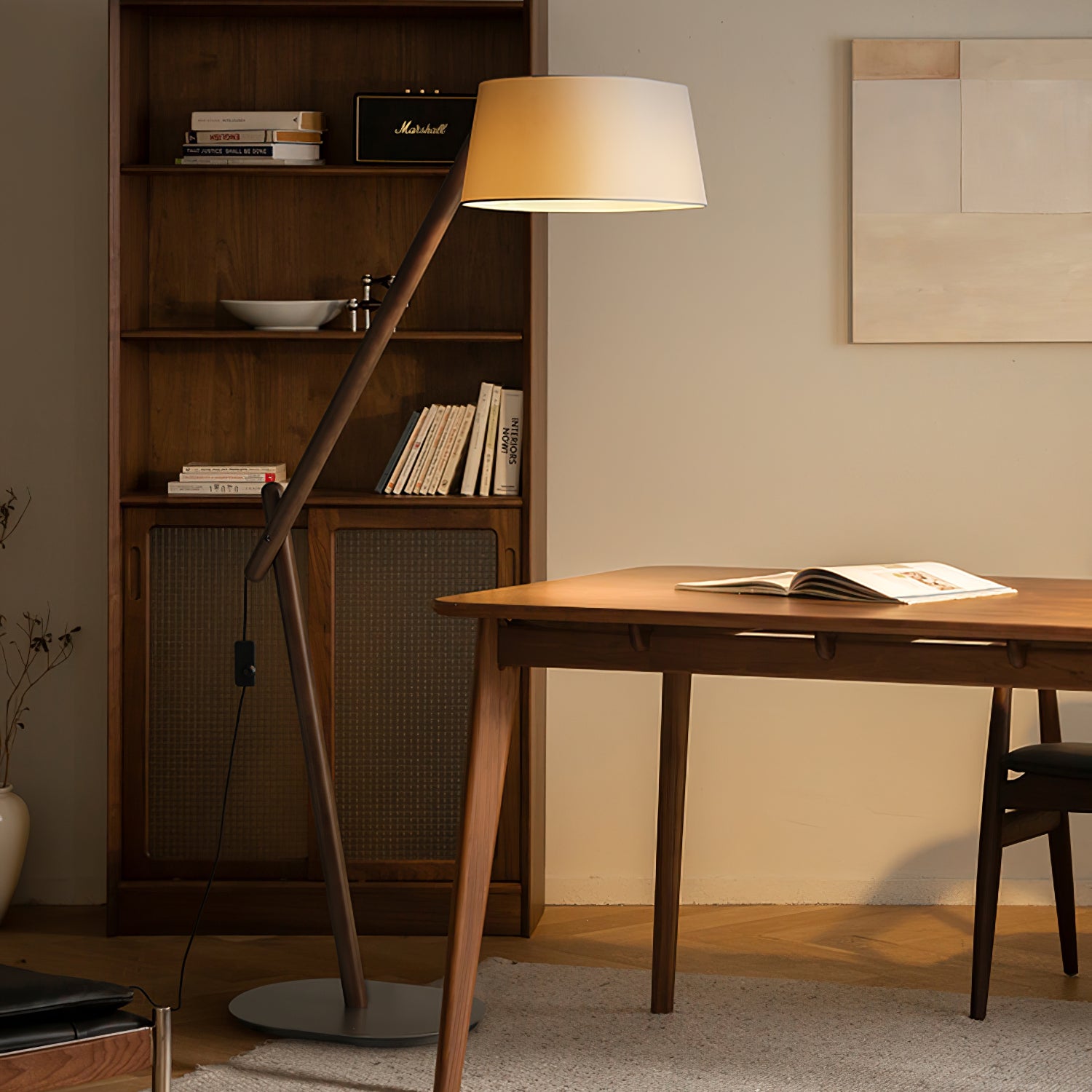 Lean Pivot Floor Lamp - Cueteks