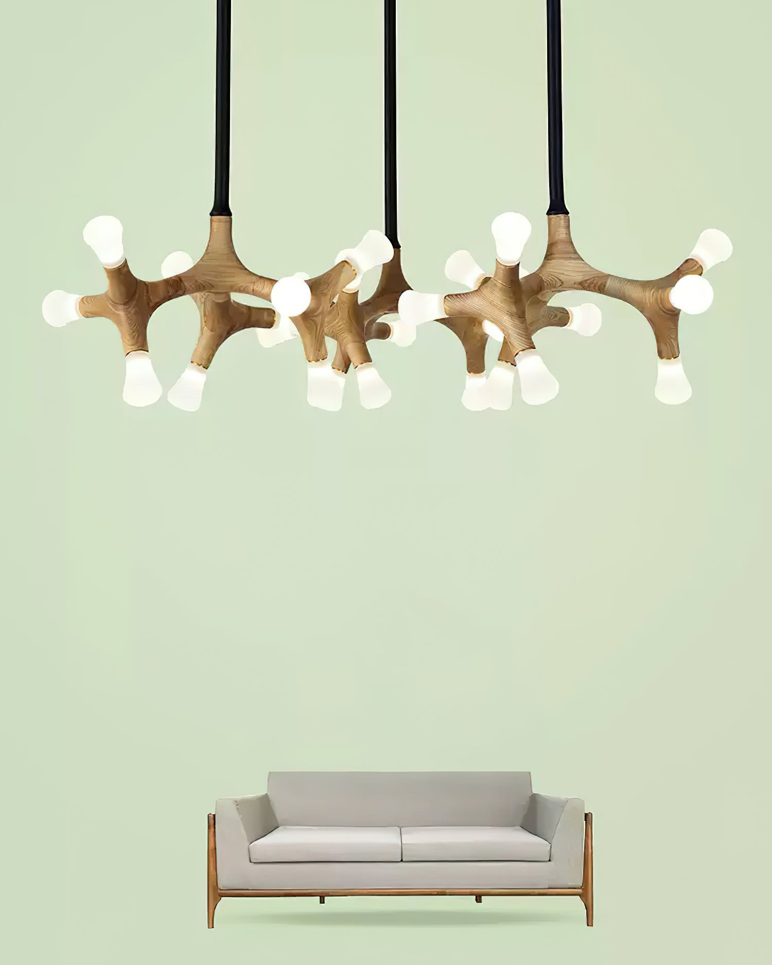 Flower Bone Chandelier - Cueteks