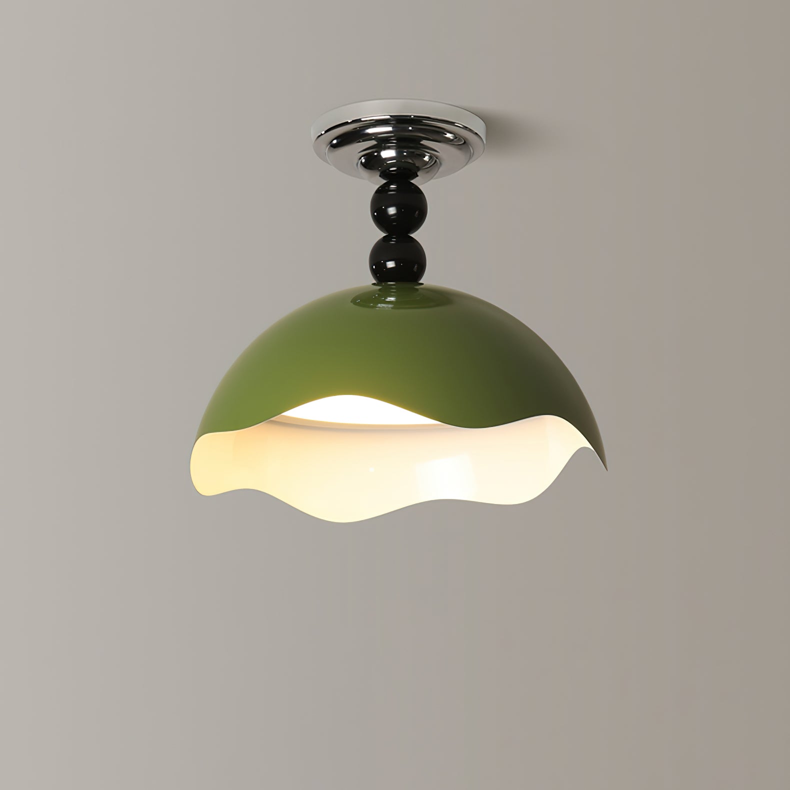 Wave Crest Ceiling Lamp - Cueteks