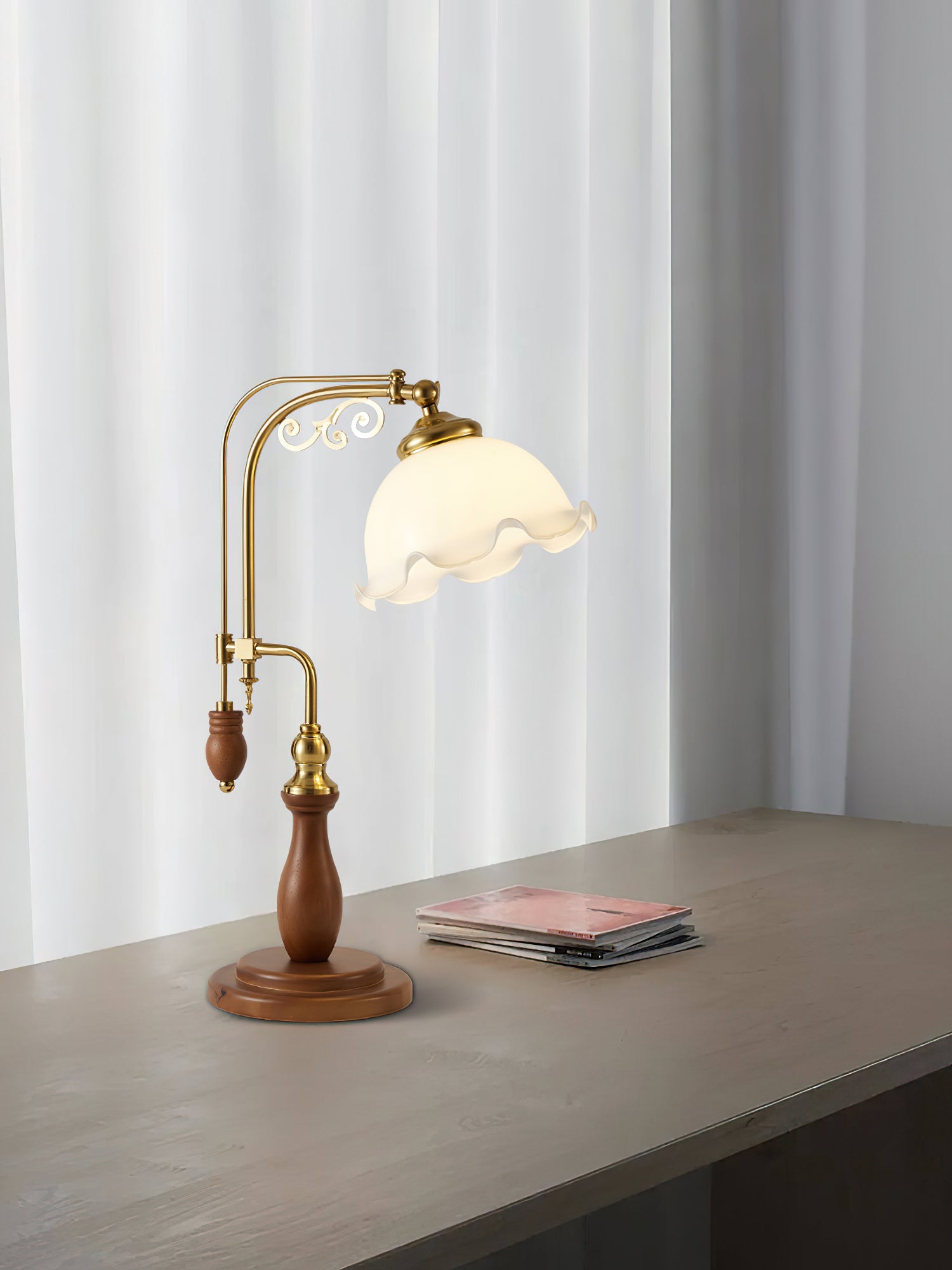 Arch Curves Table Lamp - Cueteks