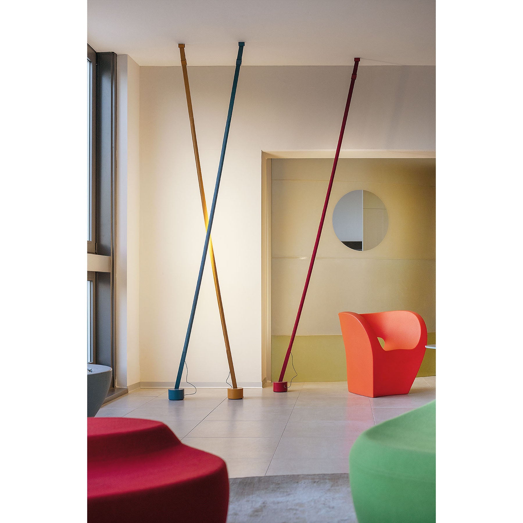 Elastica Arbitrary Floor Lamp - Cueteks