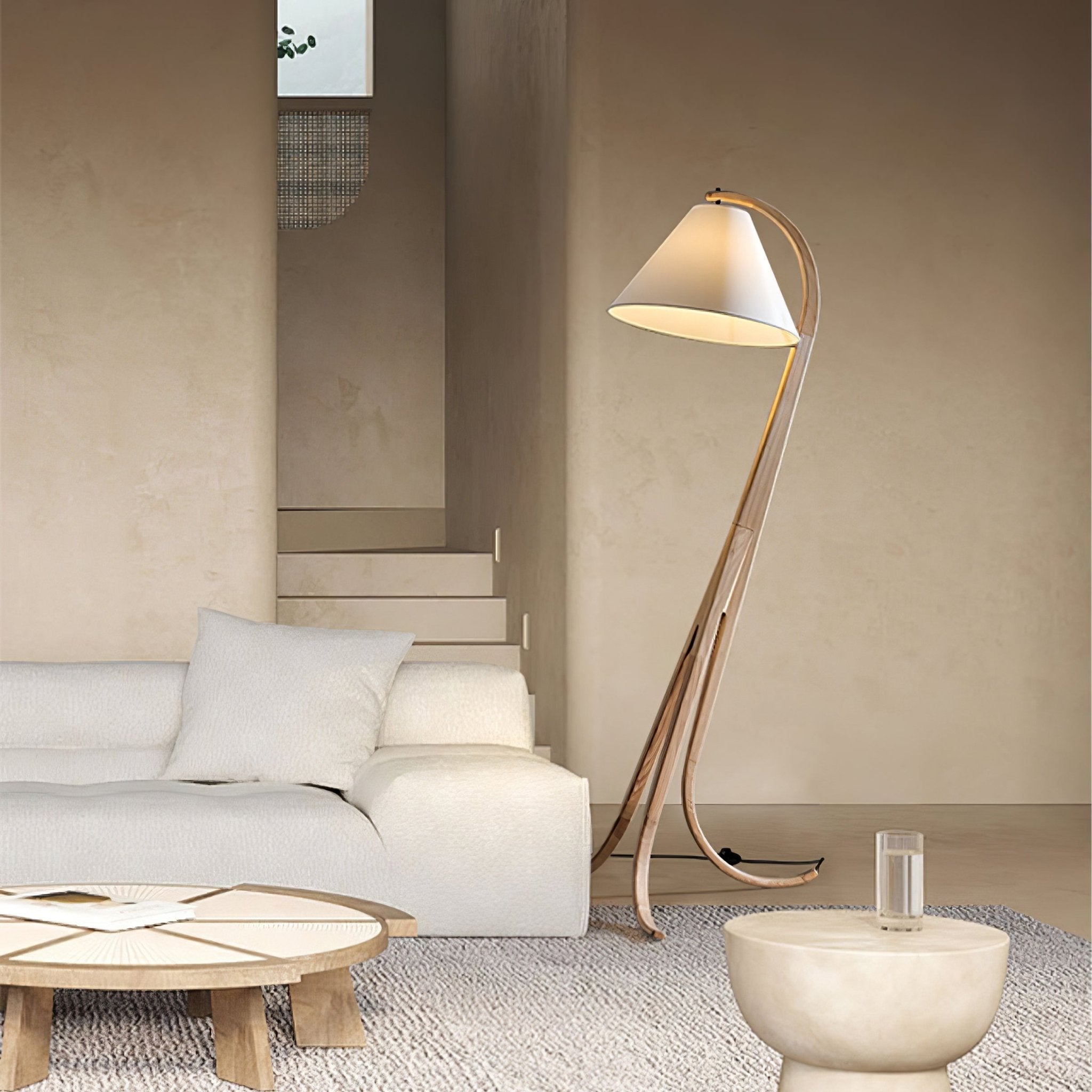 Arcwood Floor Lamp - Cueteks
