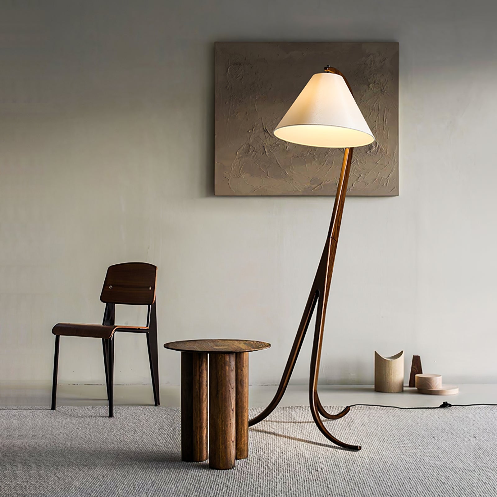 Arcwood Floor Lamp - Cueteks