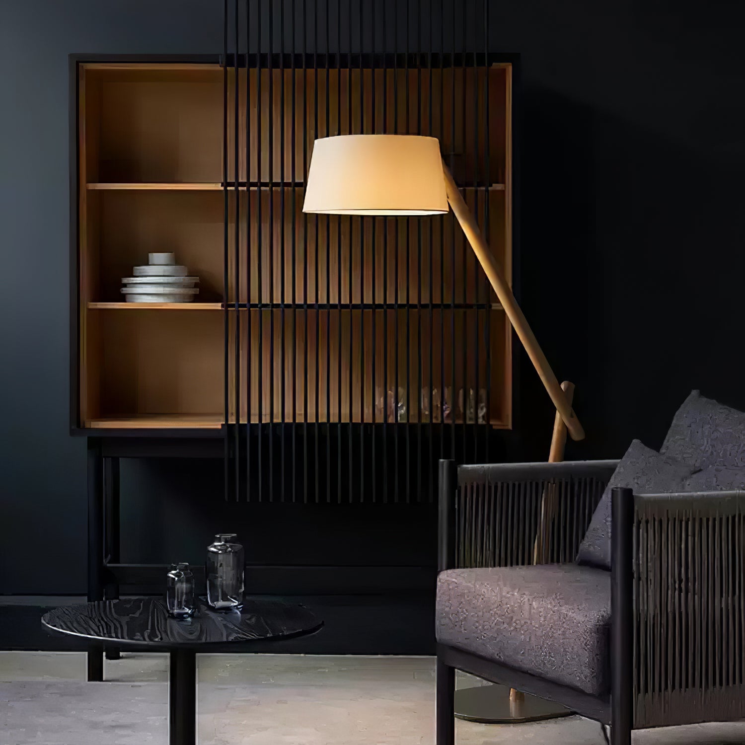 Lean Pivot Floor Lamp - Cueteks