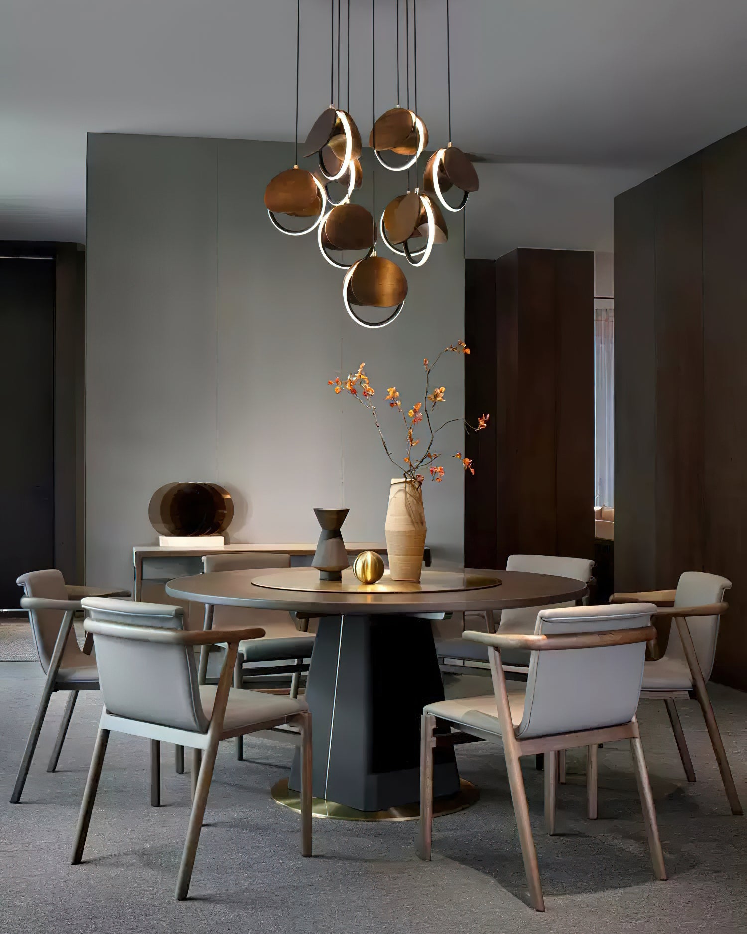 Elliot Rings Chandelier - Cueteks