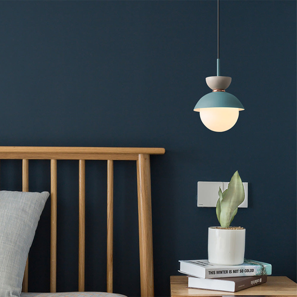 Macaroon Double Heads Metal Pendant Light - Cueteks