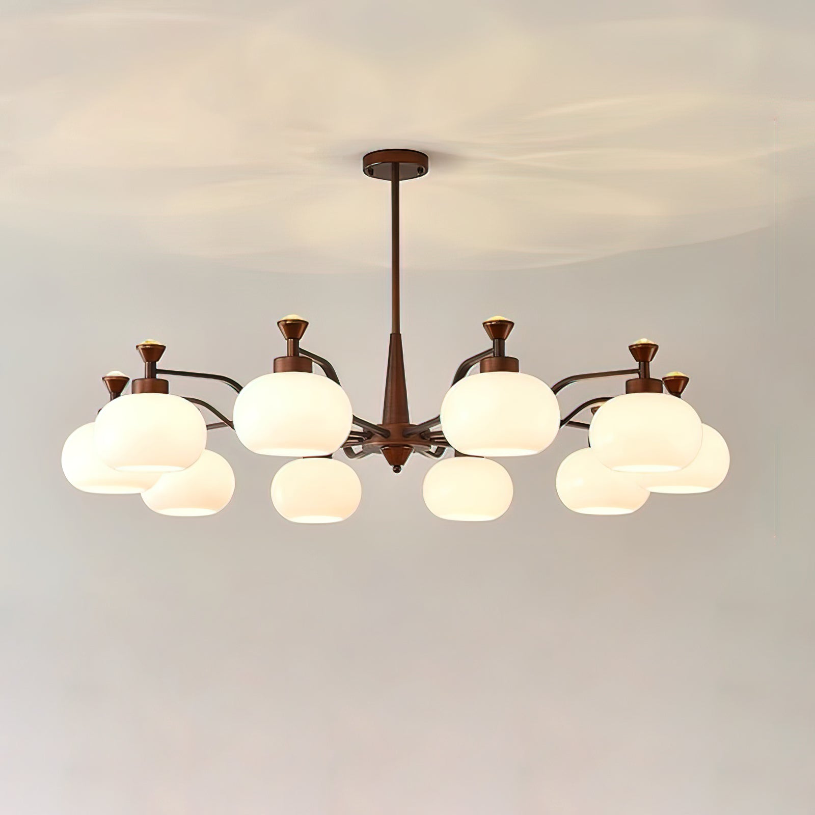 Globe Spotlight Chandelier - Cueteks