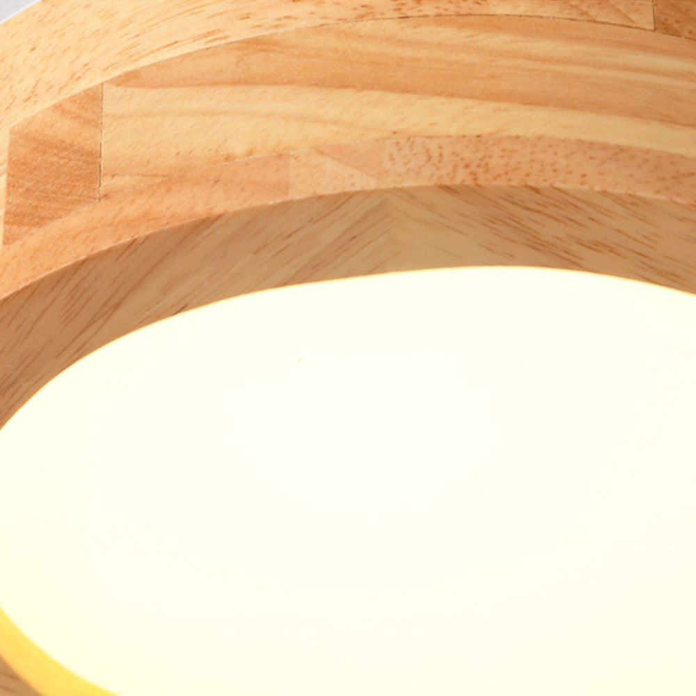 Multi-Heads Wood Retro LED Ceiling Light - Cueteks