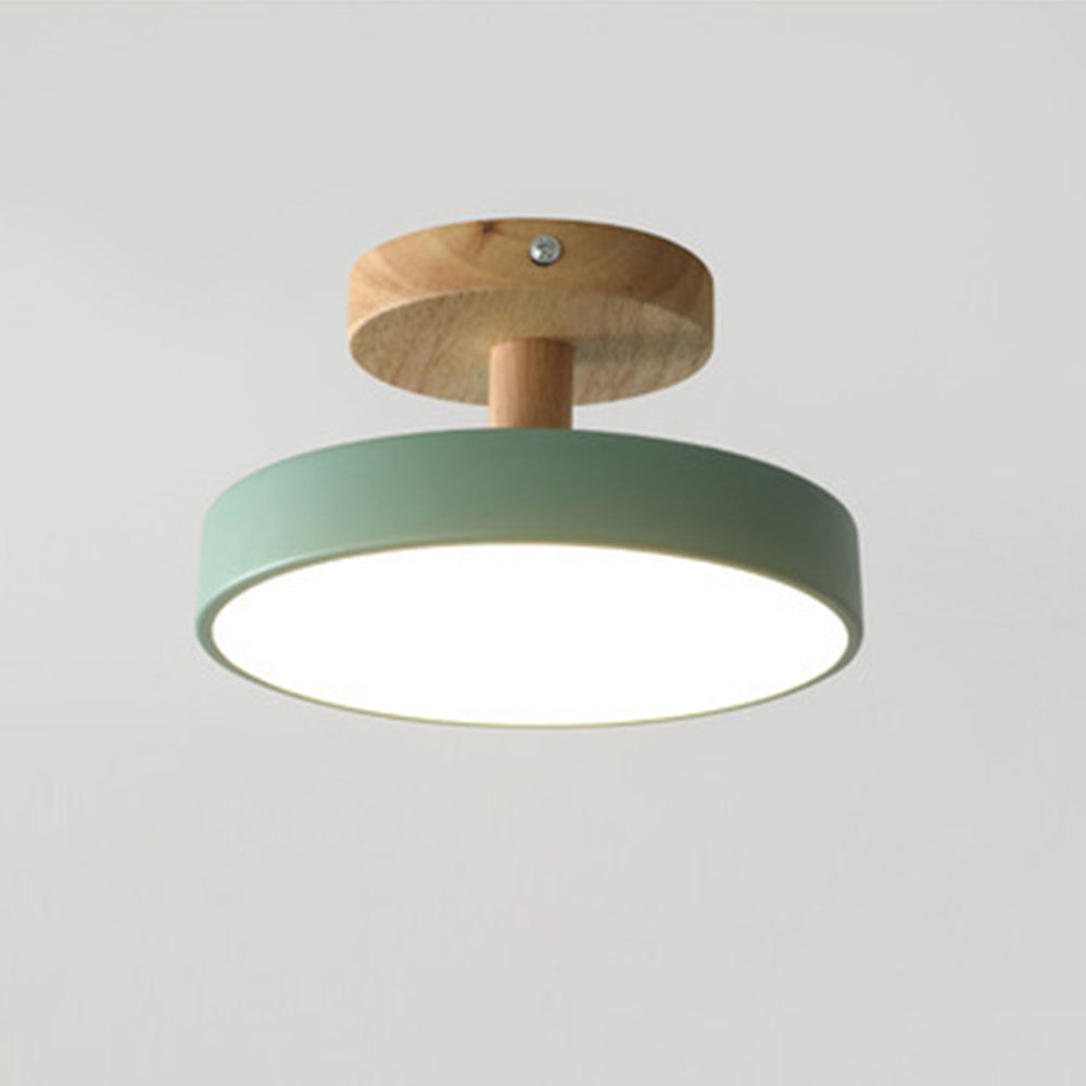 Colorful Round Flush Mount Ceiling Light - Cueteks
