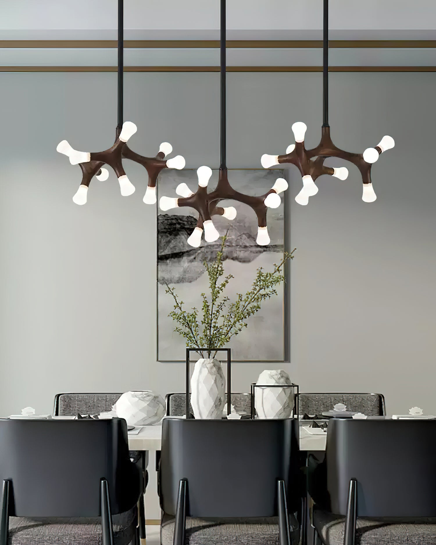 Flower Bone Chandelier - Cueteks