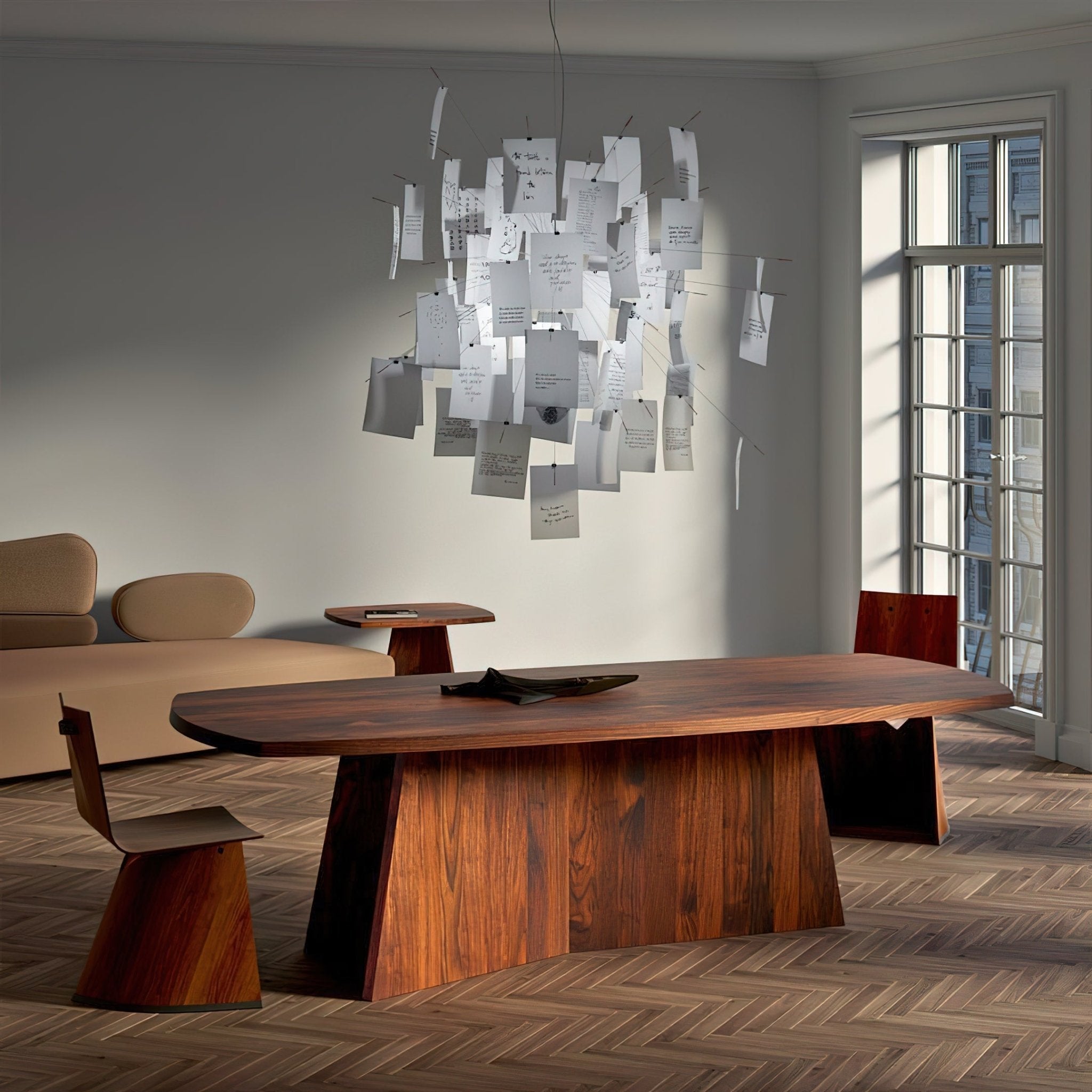 Paper Chandelier - Cueteks