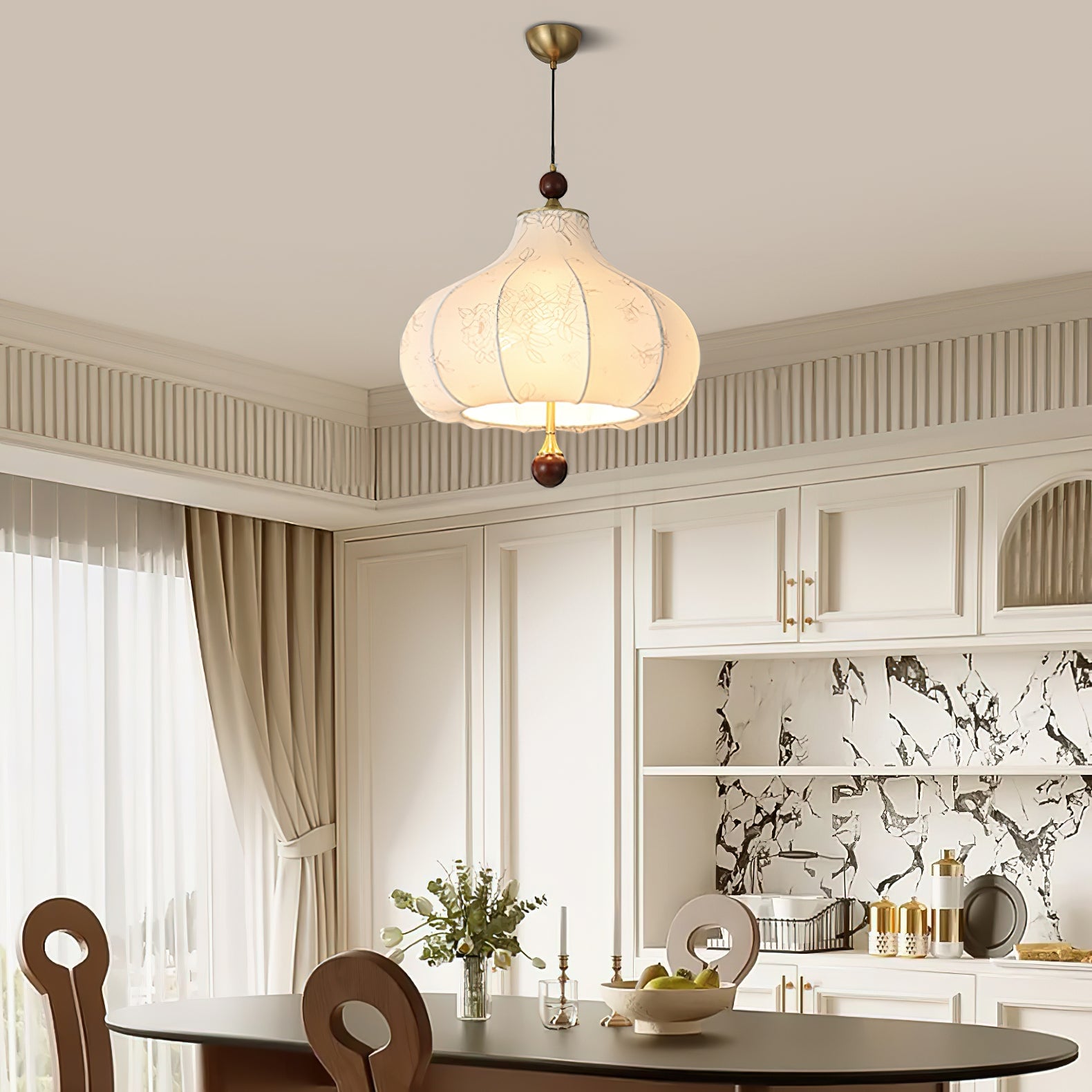 Chestnut Bloom Pendant Lamp - Cueteks