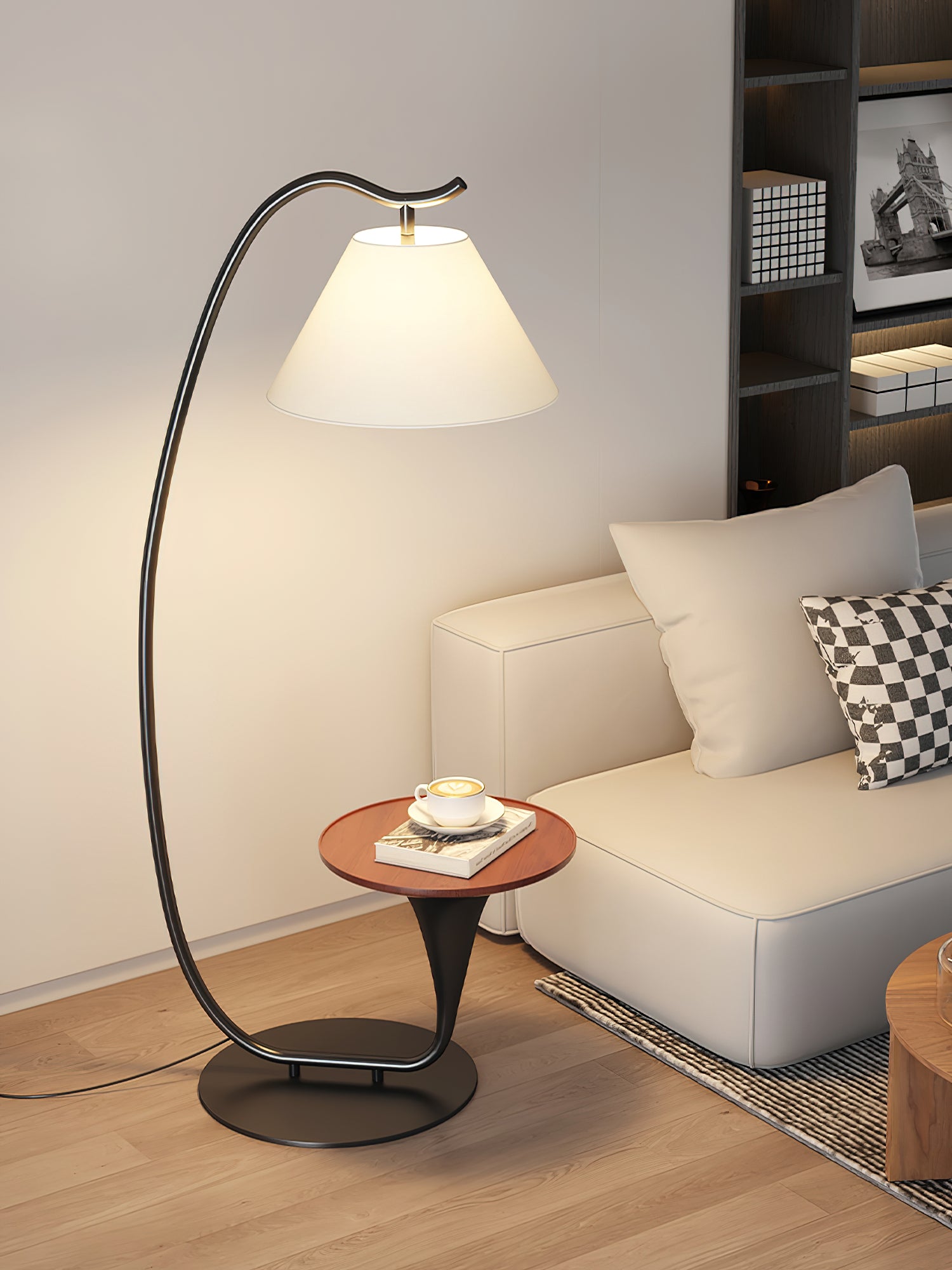 Curvature Floor Lamp - Cueteks