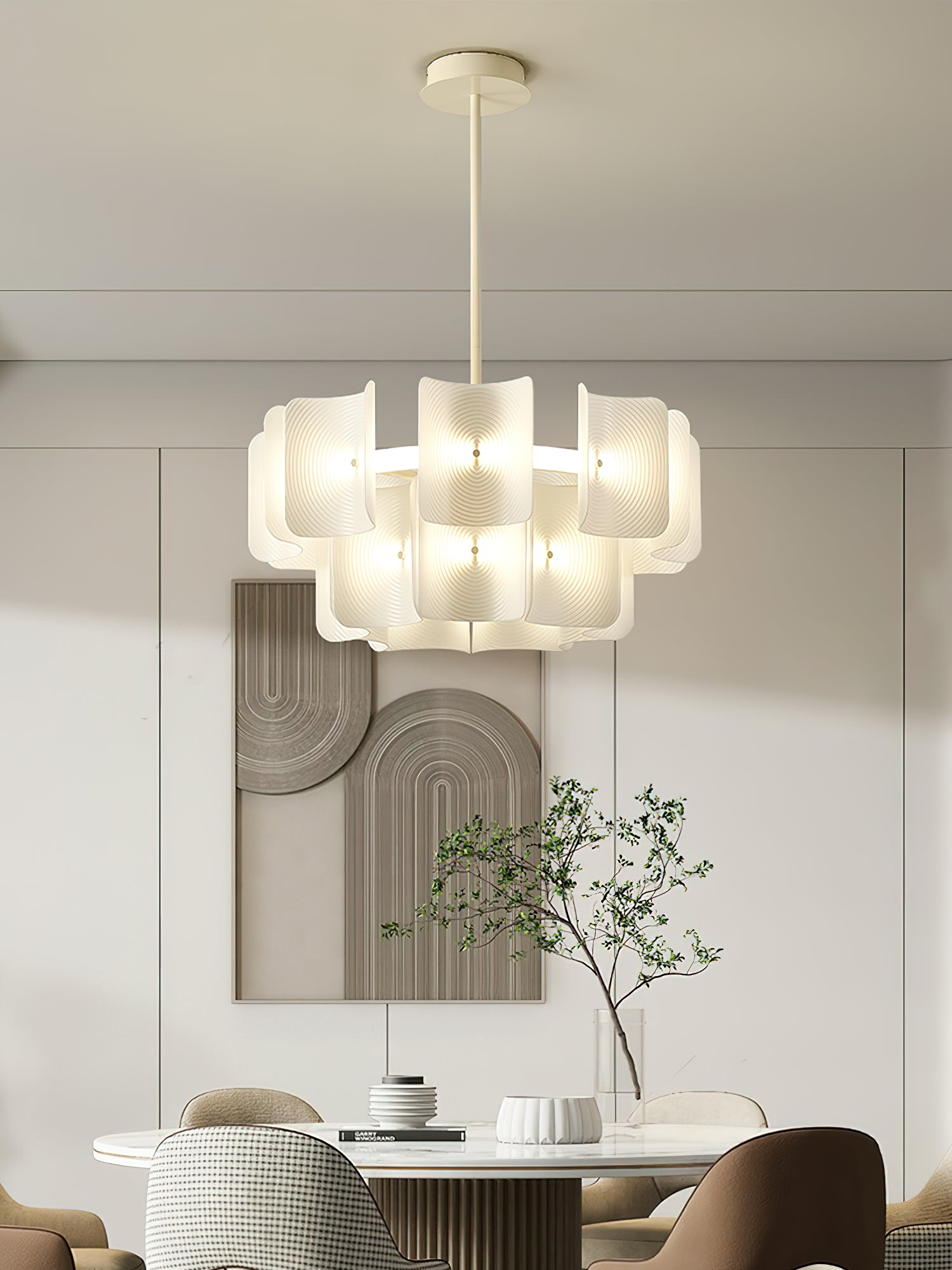 Fingerprint Chandelier - Cueteks