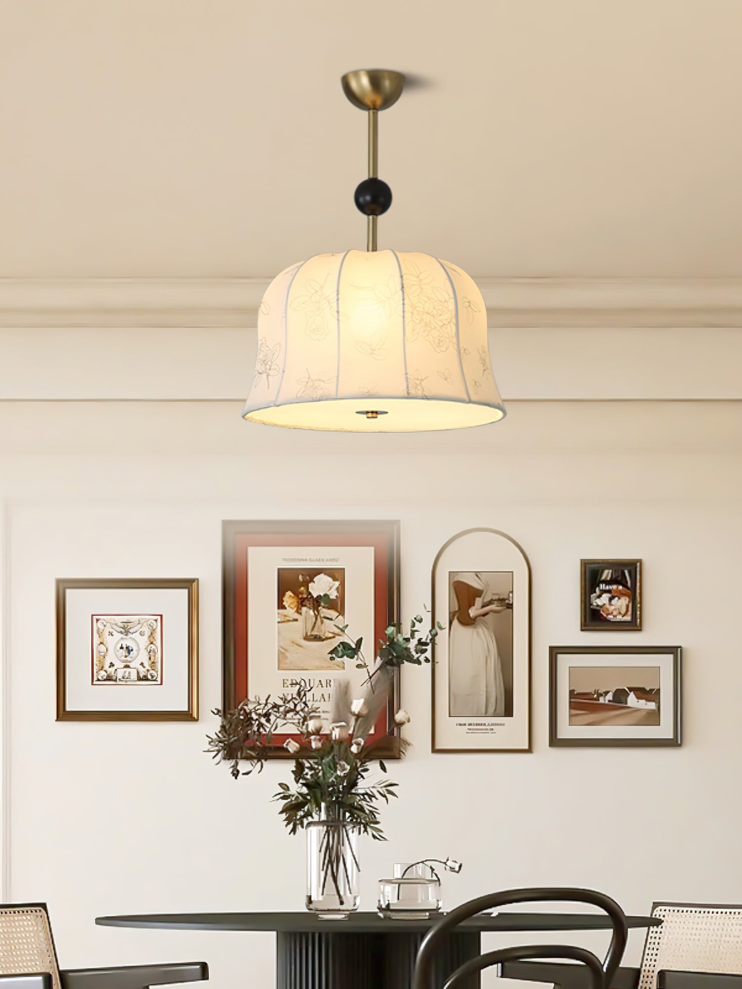 Blossom Curve Pendant Lamp - Cueteks