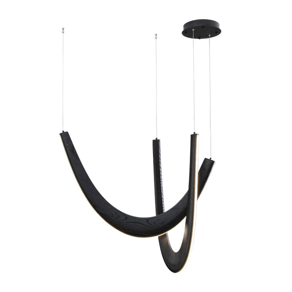U Wooden Pendant Lamp - Cueteks