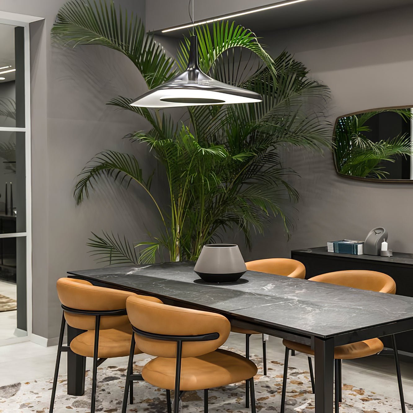 Soleil Noir Pendant Lamp - Cueteks