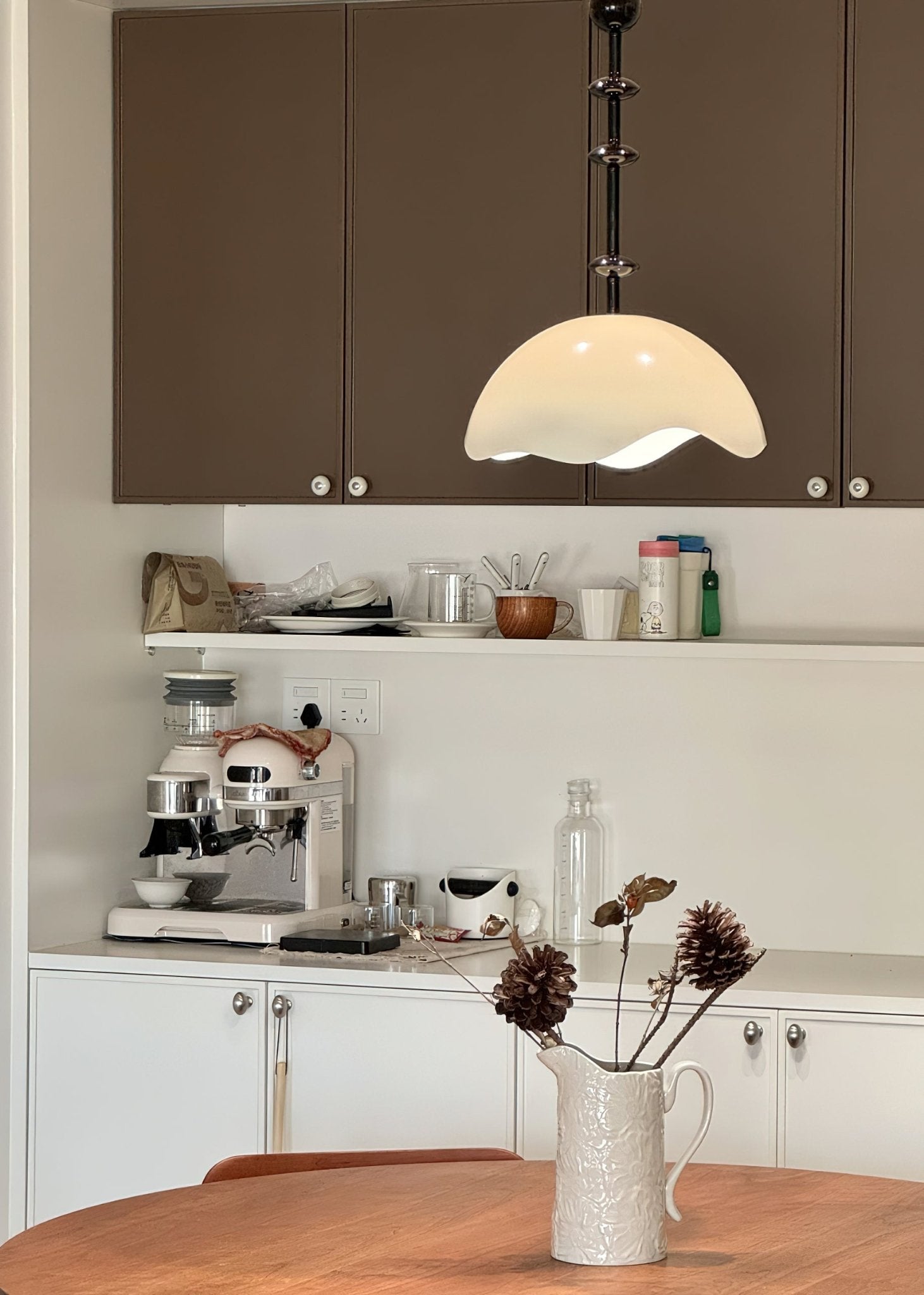 Wave Crest Pendant Lamp - Cueteks