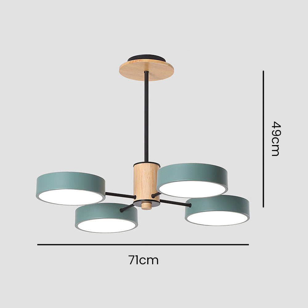 Modern Simple LED Branched Pendant Light - Cueteks