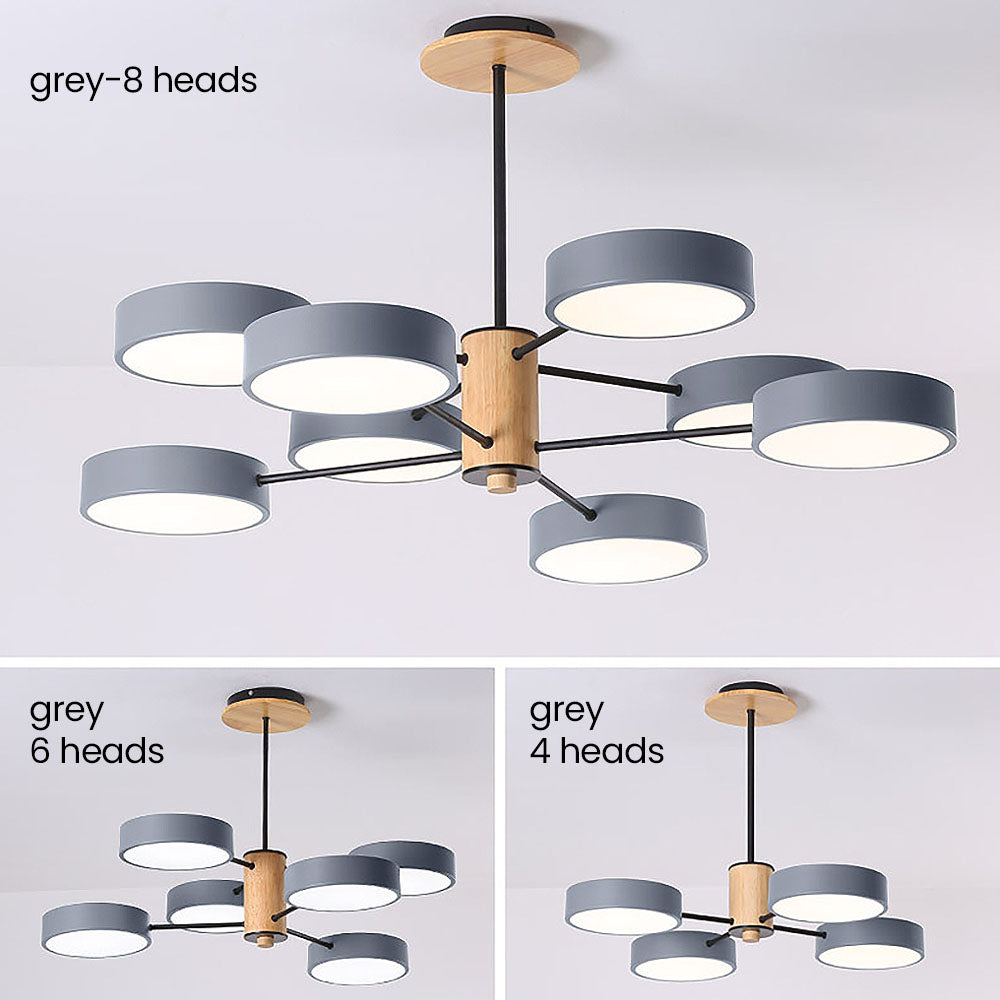Modern Simple LED Branched Pendant Light - Cueteks