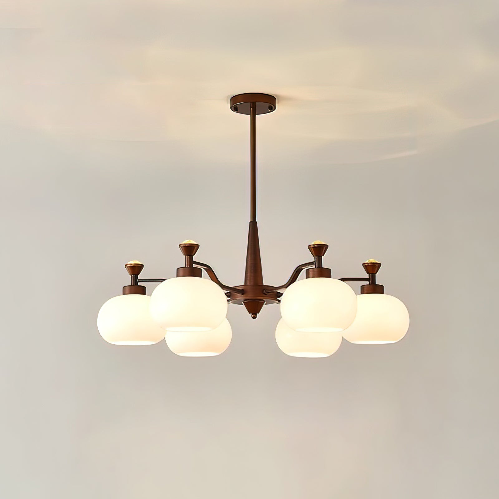 Globe Spotlight Chandelier - Cueteks
