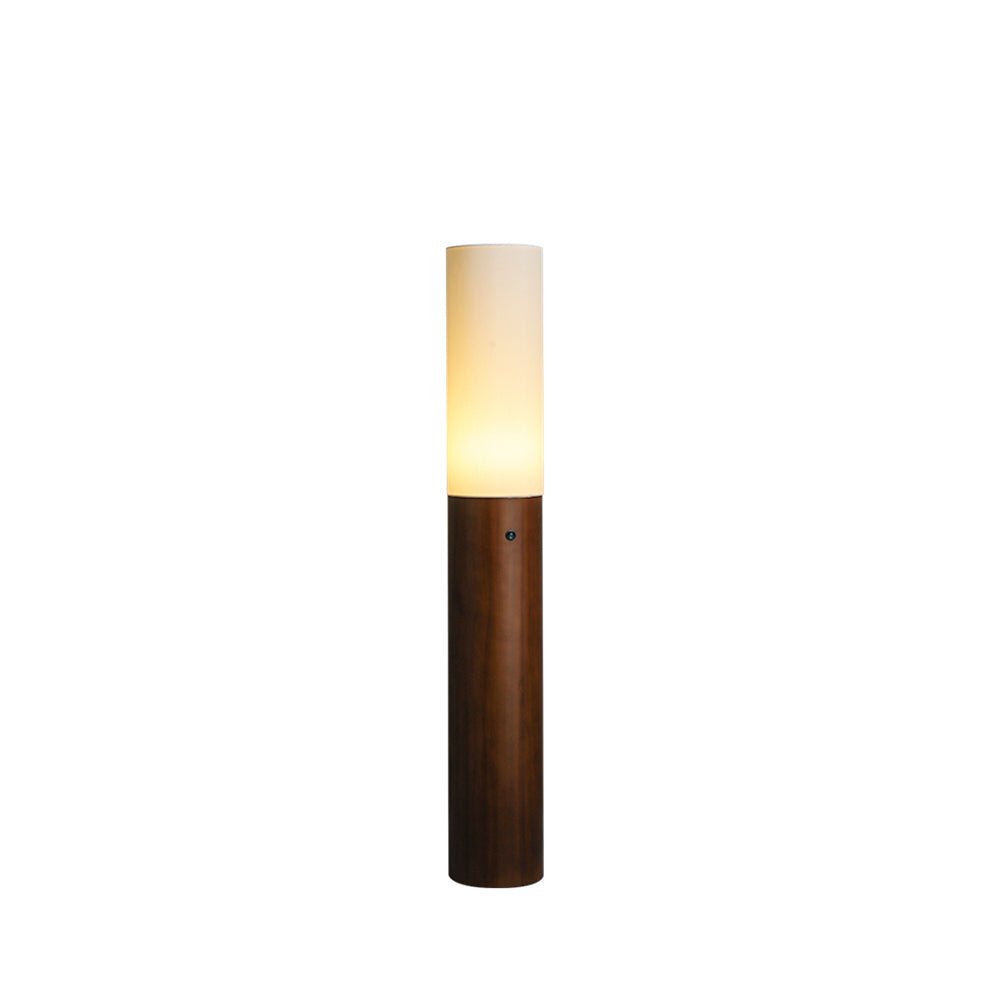 Timber Column Floor Lamp - Cueteks