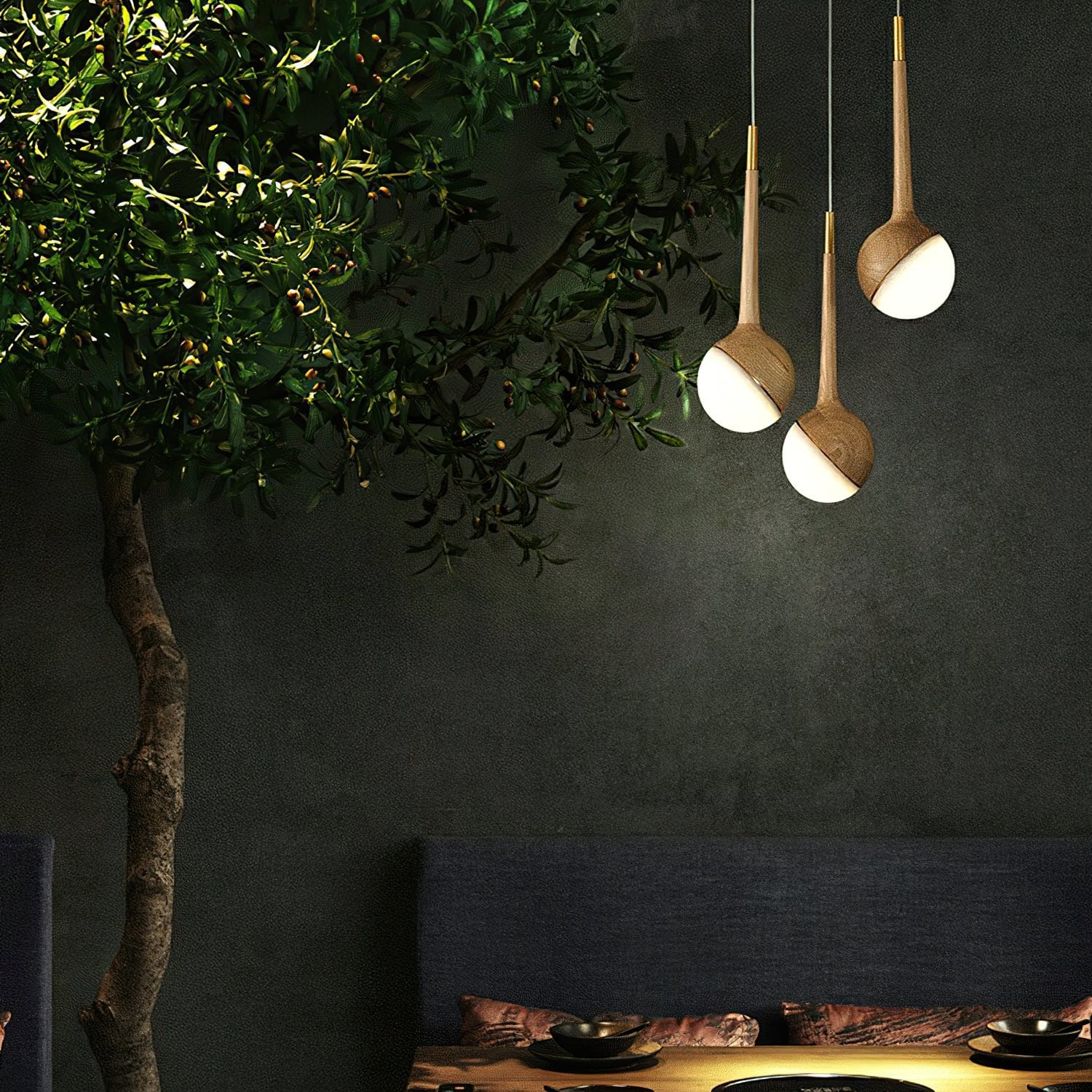 Droplet Chandelier - Cueteks