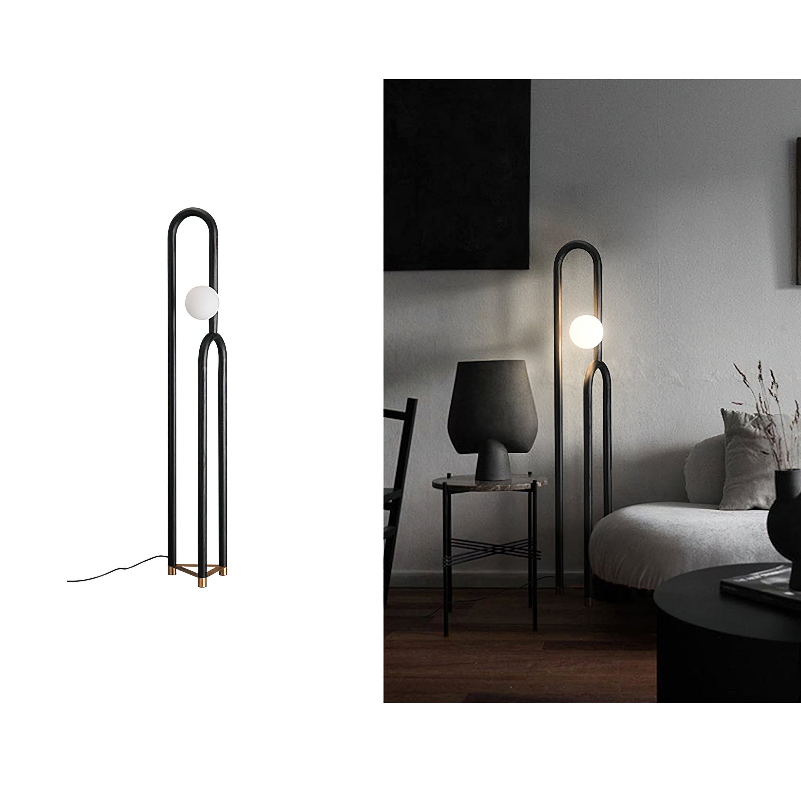 Arc N Floor Lamp - Cueteks