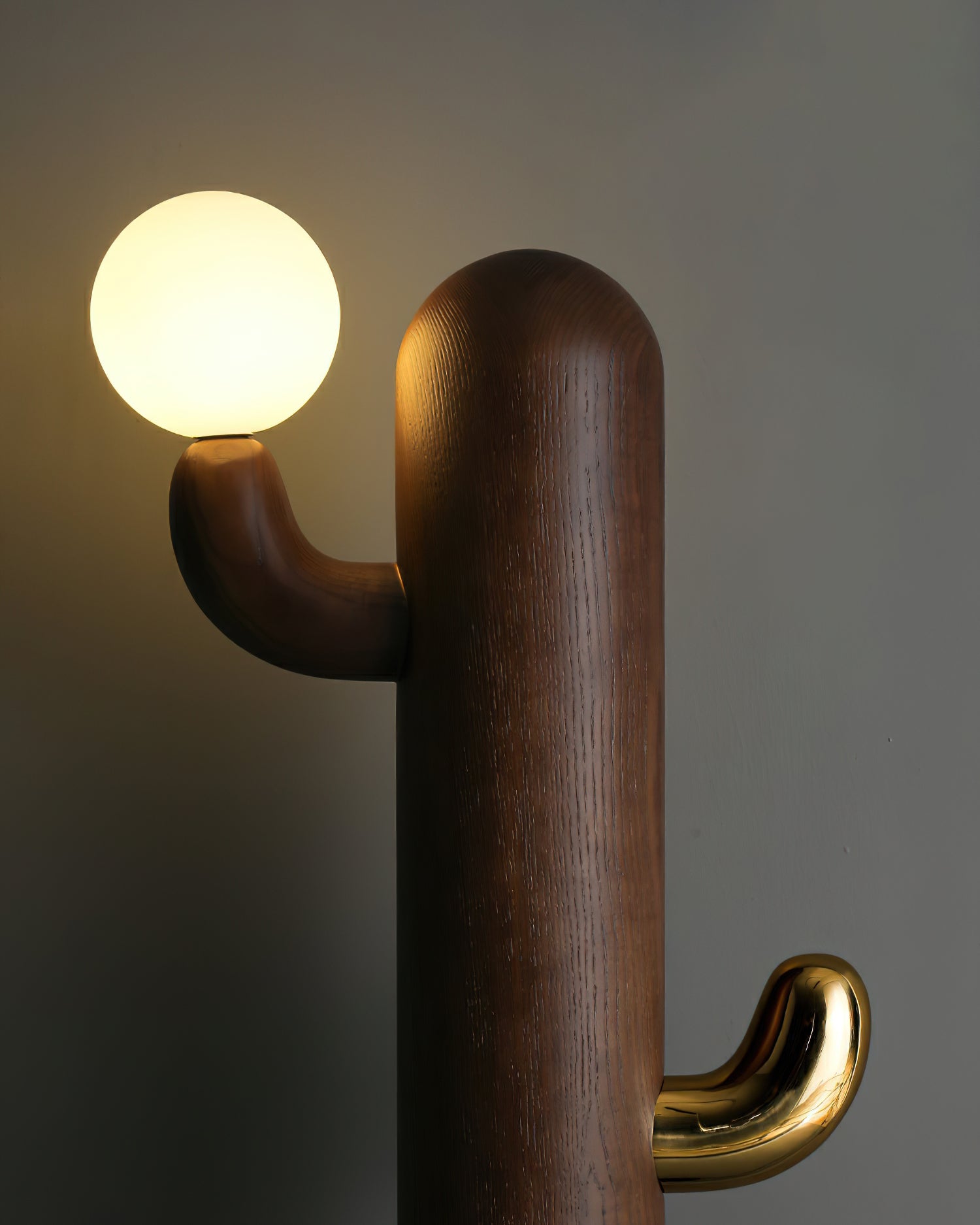 Cactus Wood Floor Lamp - Cueteks