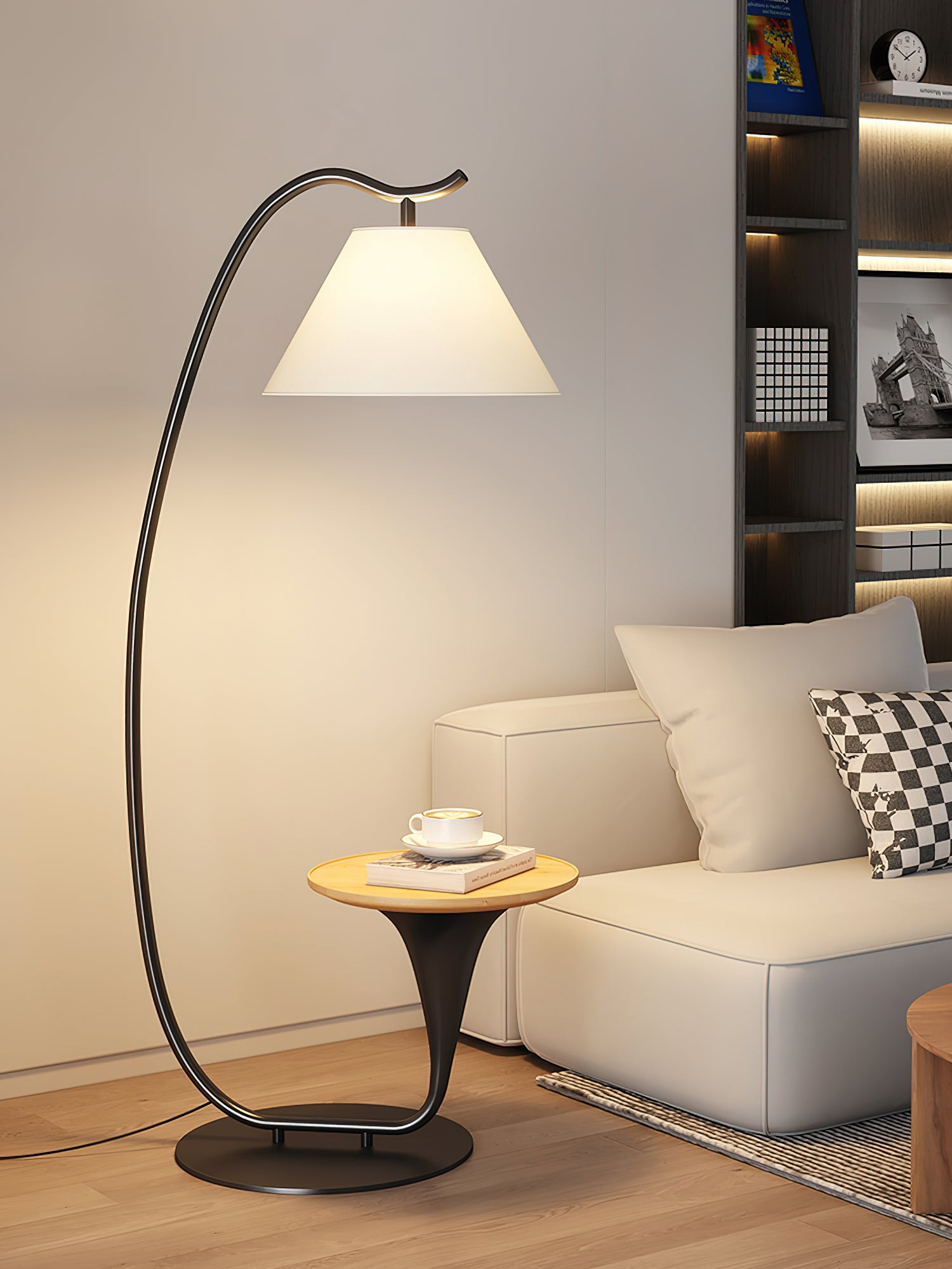 Curvature Floor Lamp - Cueteks