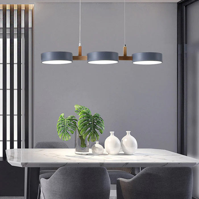 Modern Three Heads Creative Pendant Light - Cueteks