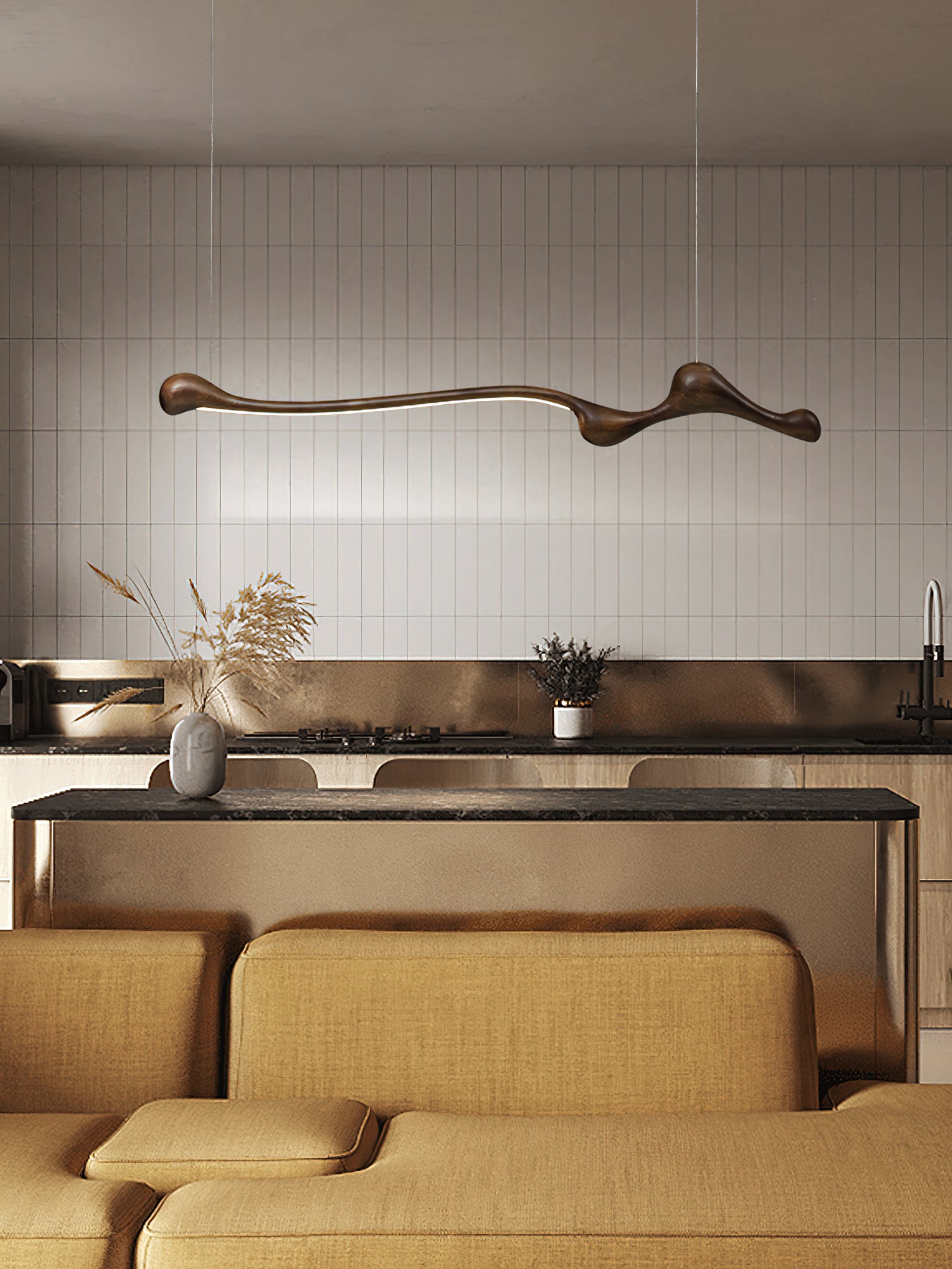 Curva Pendant Lamp - Cueteks