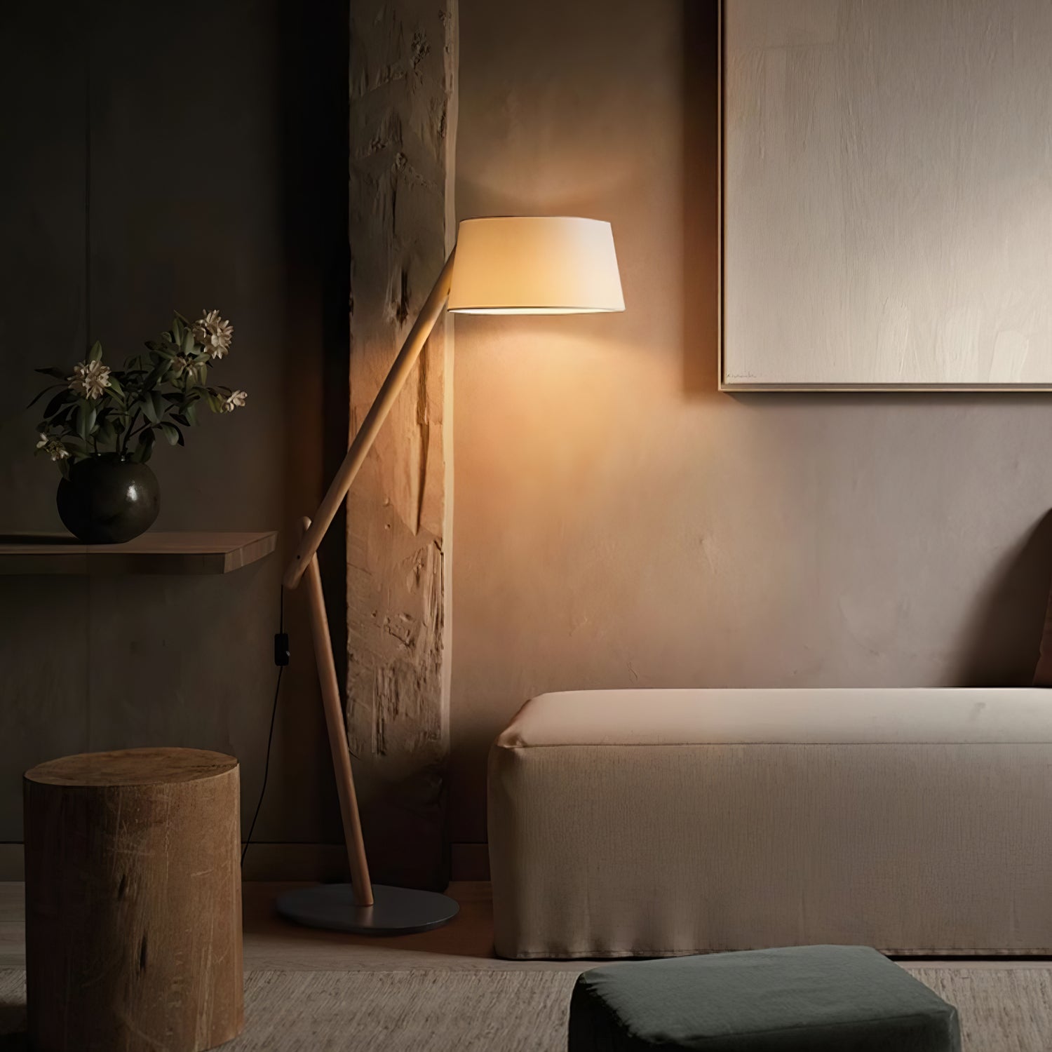 Lean Pivot Floor Lamp - Cueteks