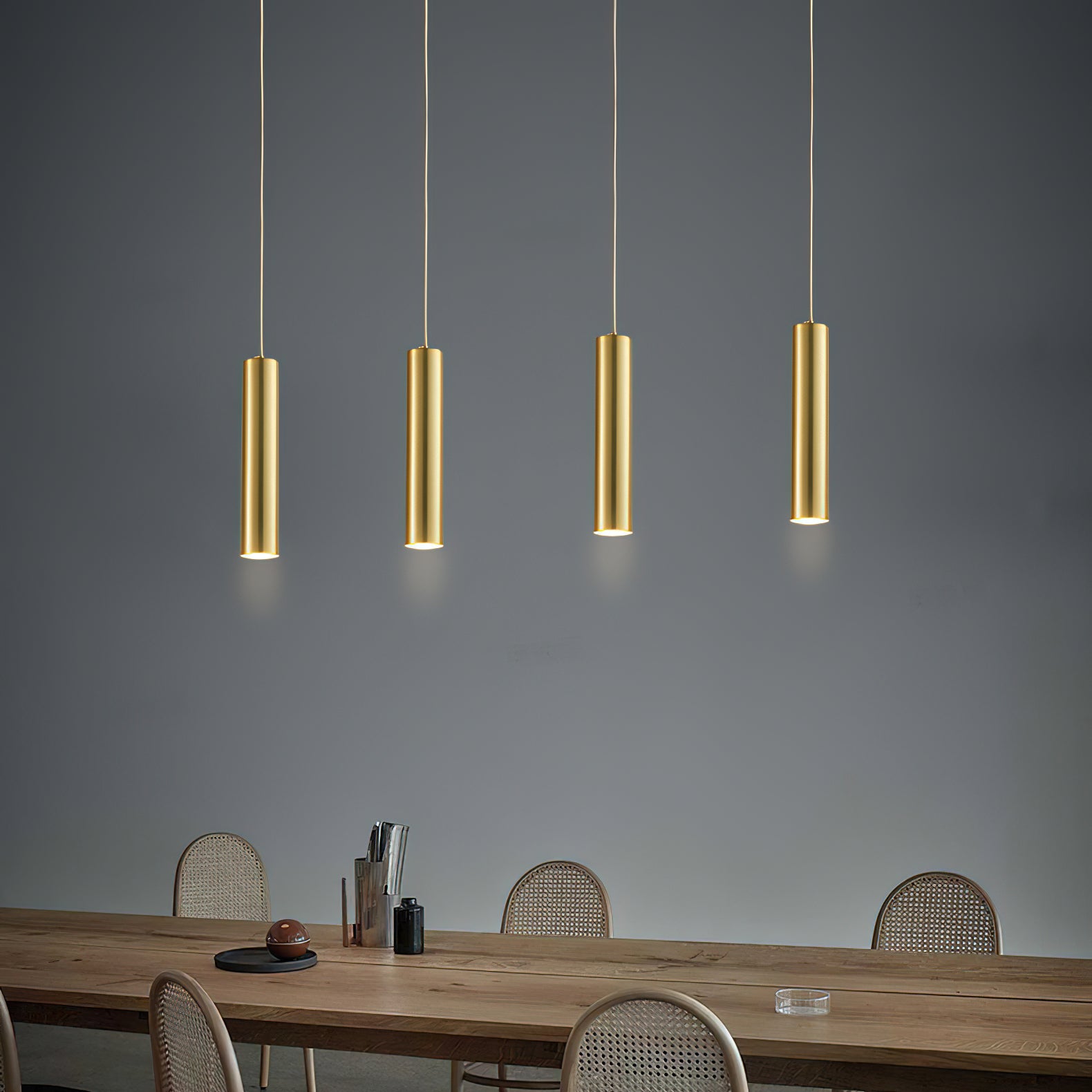 Streamline Cylinder Pendant Lamp - Cueteks