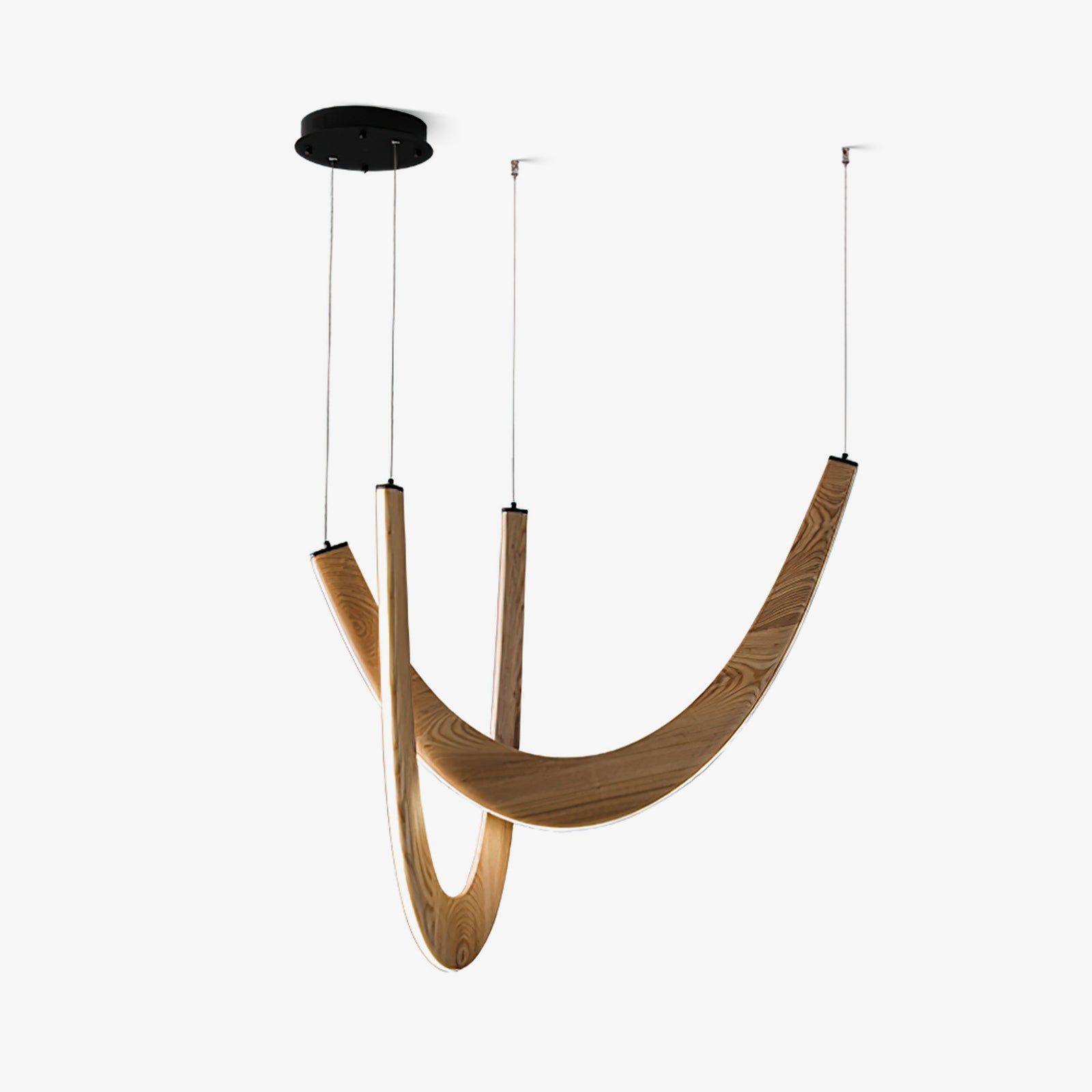U Wooden Pendant Lamp - Cueteks