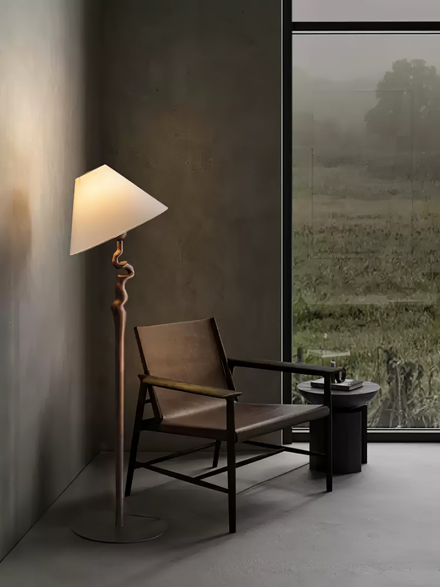 Serpentine Twist Floor Lamp - Cueteks