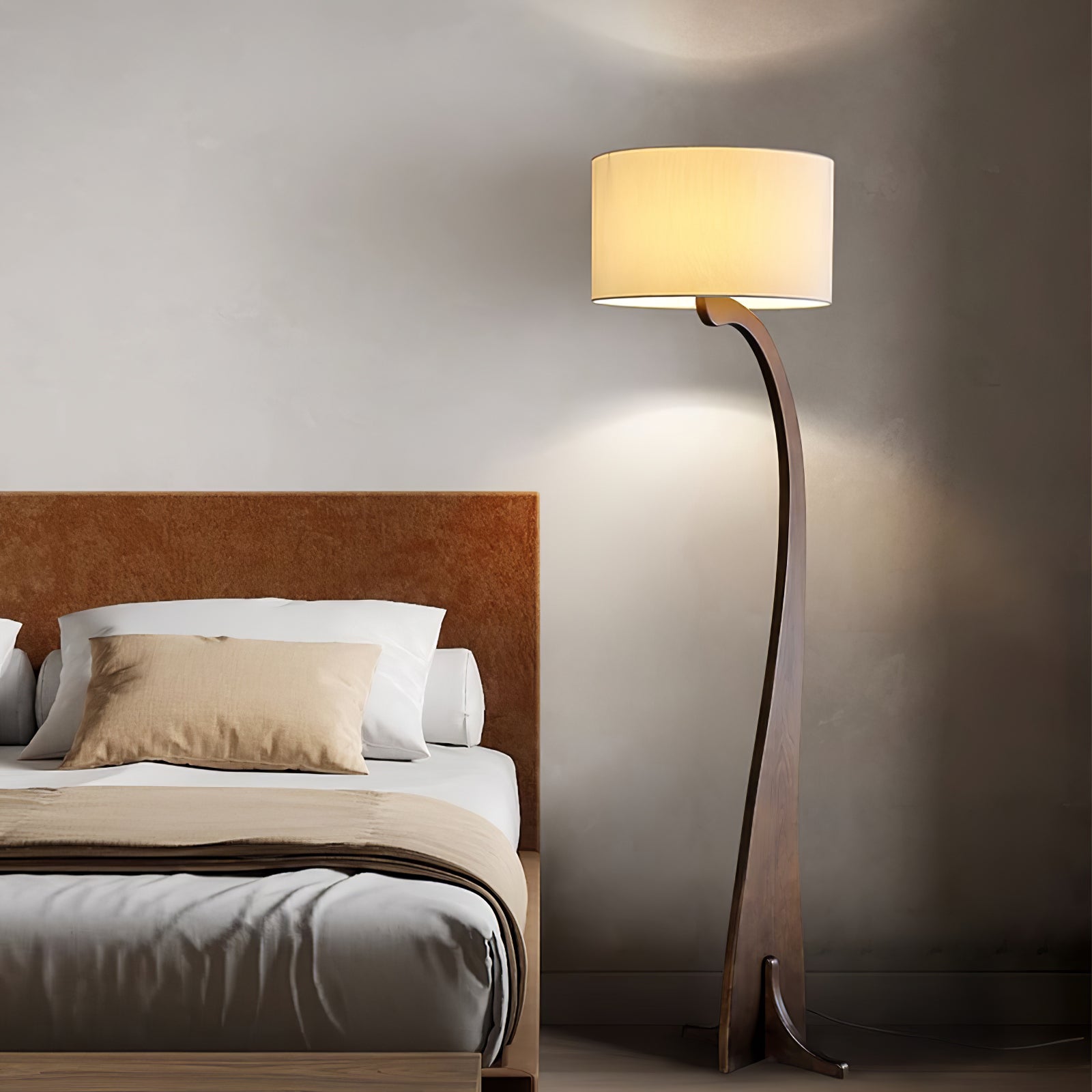 Bow Curve Floor Lamp - Cueteks