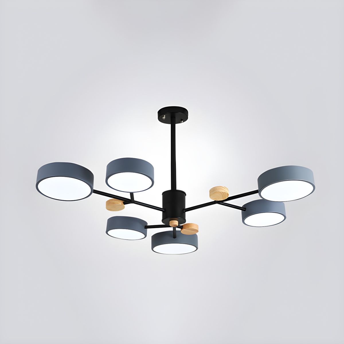 Contemporary Acrylic LED Hanging Pendant Light - Cueteks