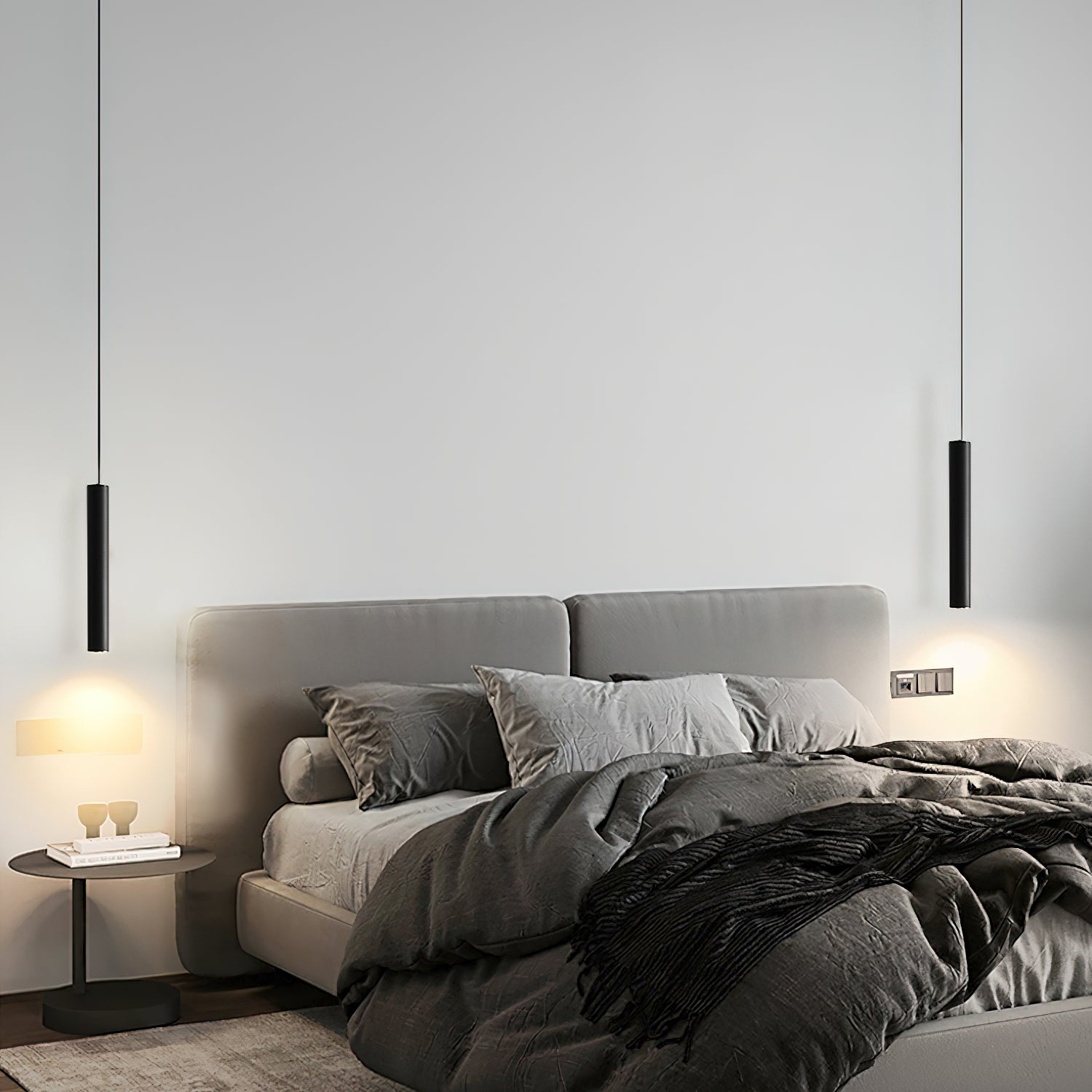 Streamline Cylinder Pendant Lamp - Cueteks