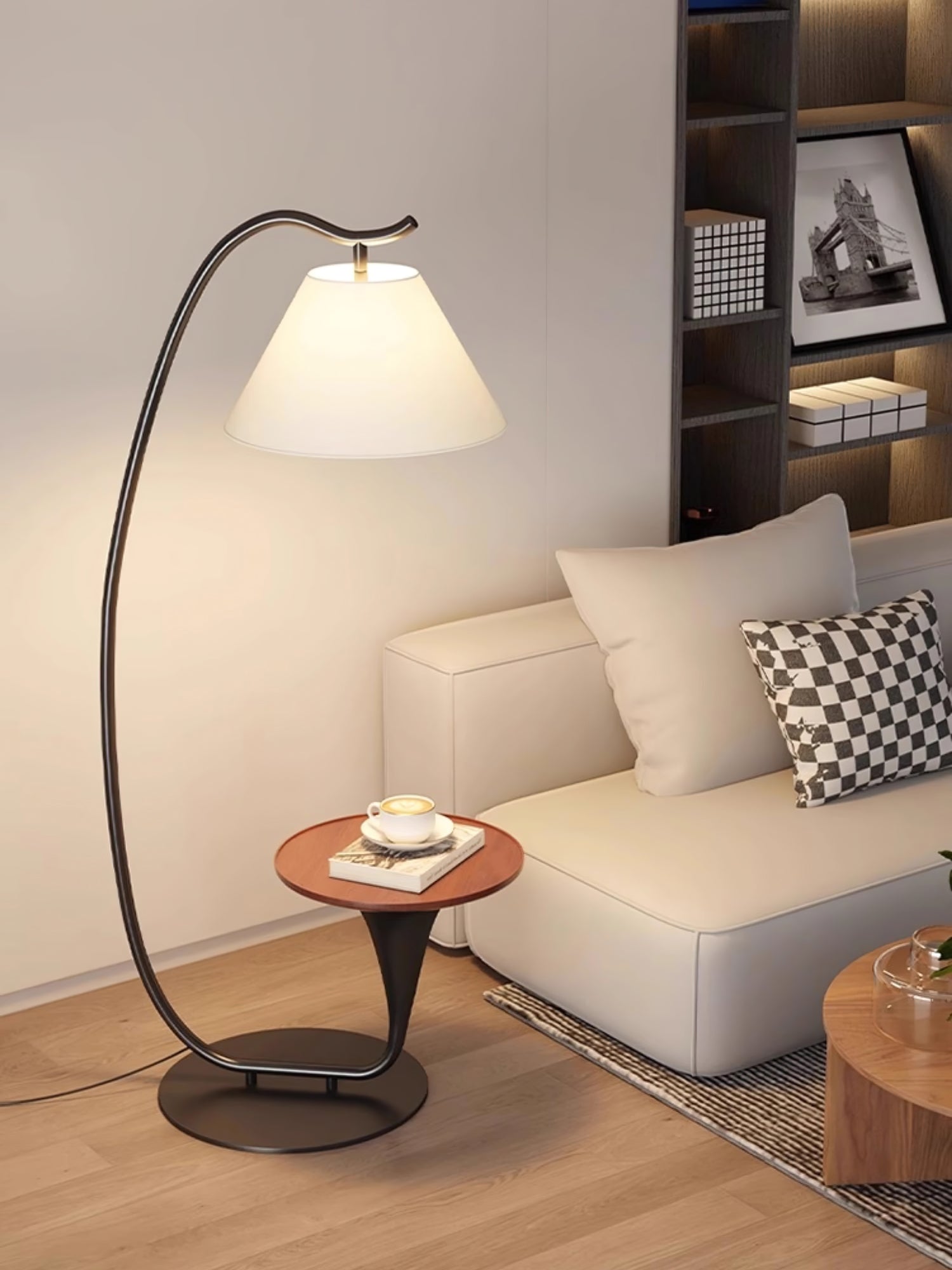 Curvature Floor Lamp - Cueteks