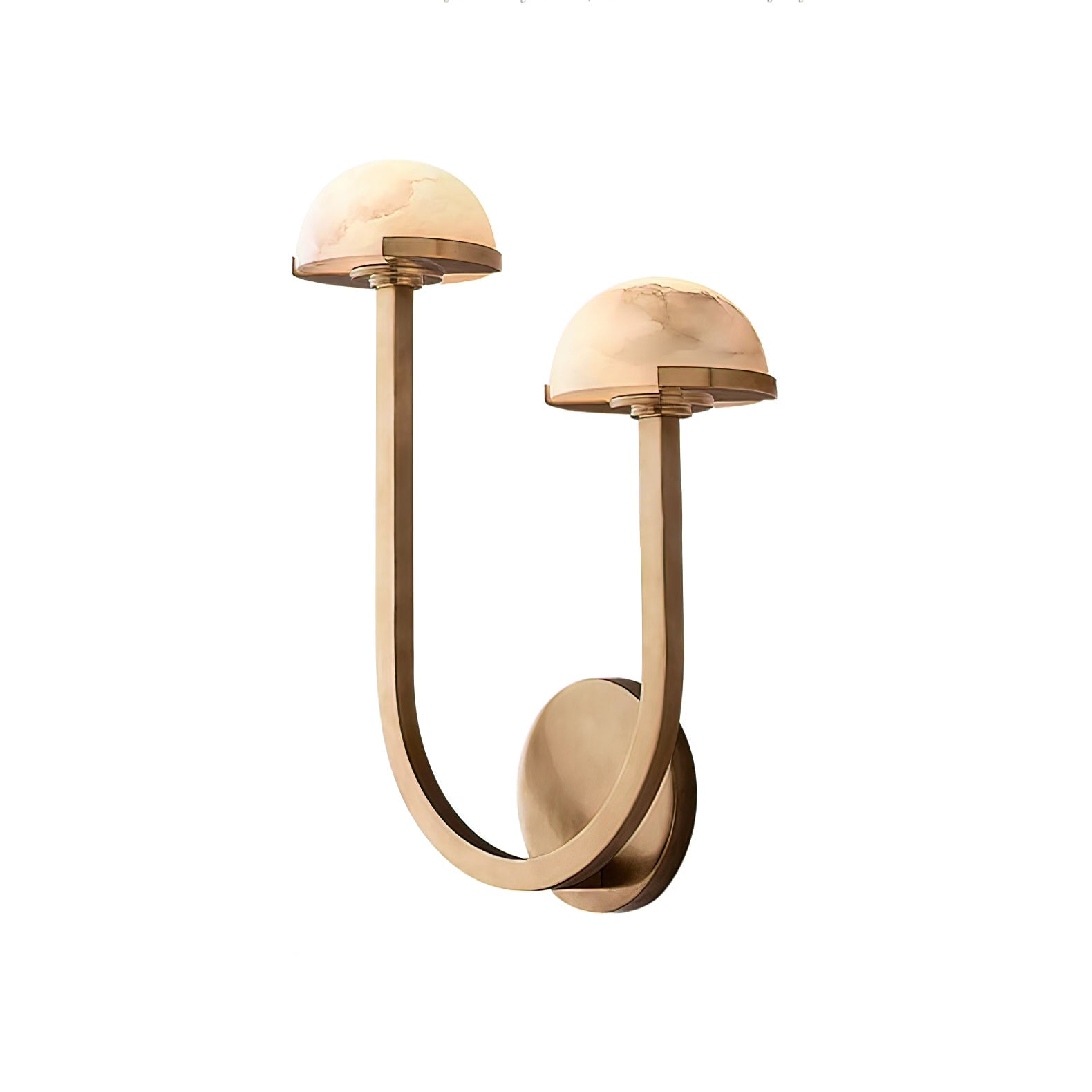 Mushroom Alabaster Wall Lamp - Cueteks