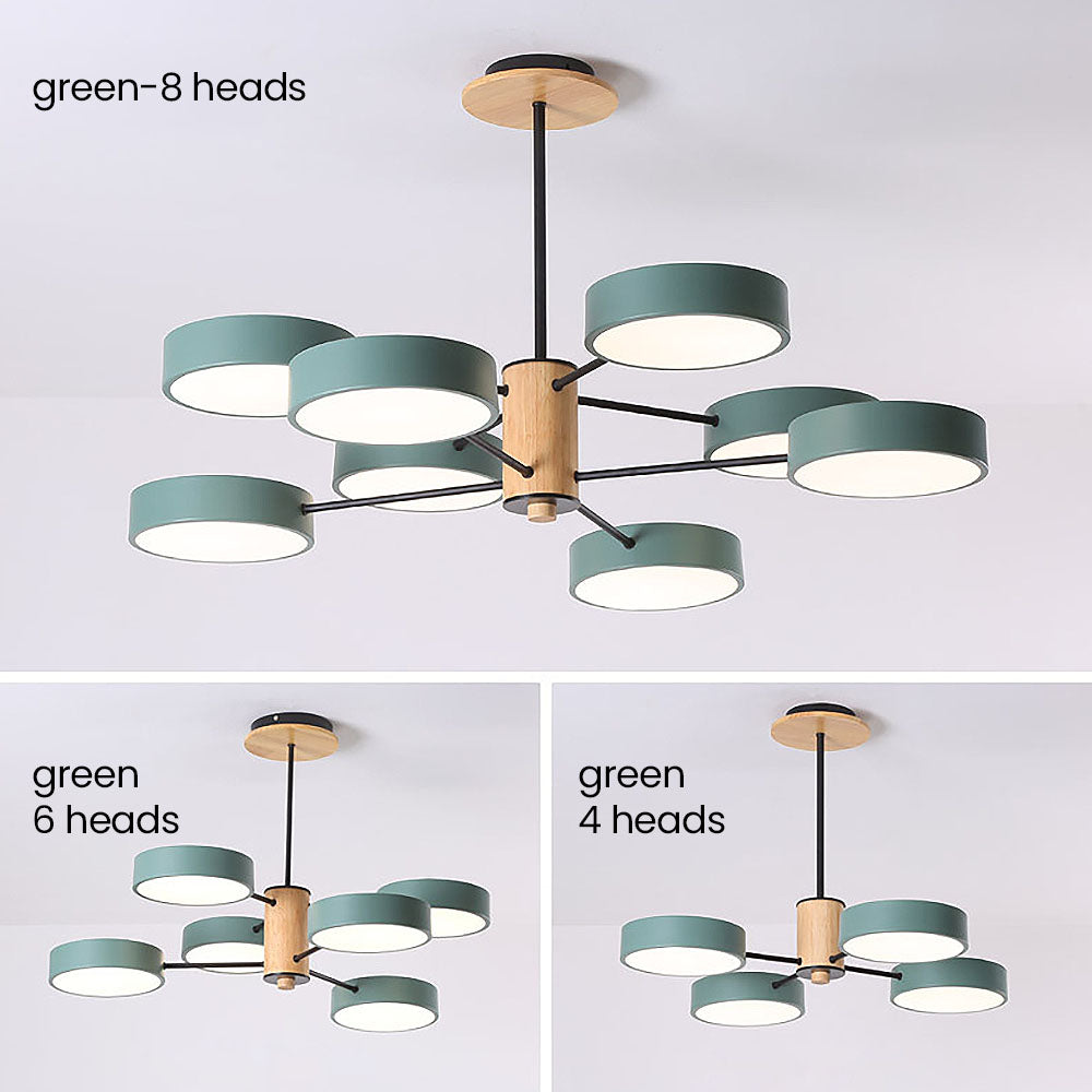 Modern Simple LED Branched Pendant Light - Cueteks