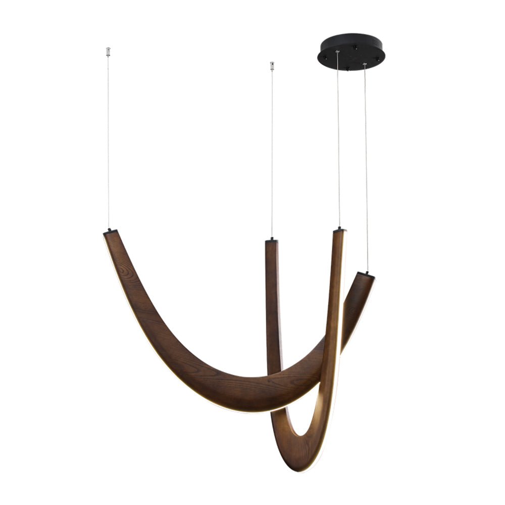 U Wooden Pendant Lamp - Cueteks
