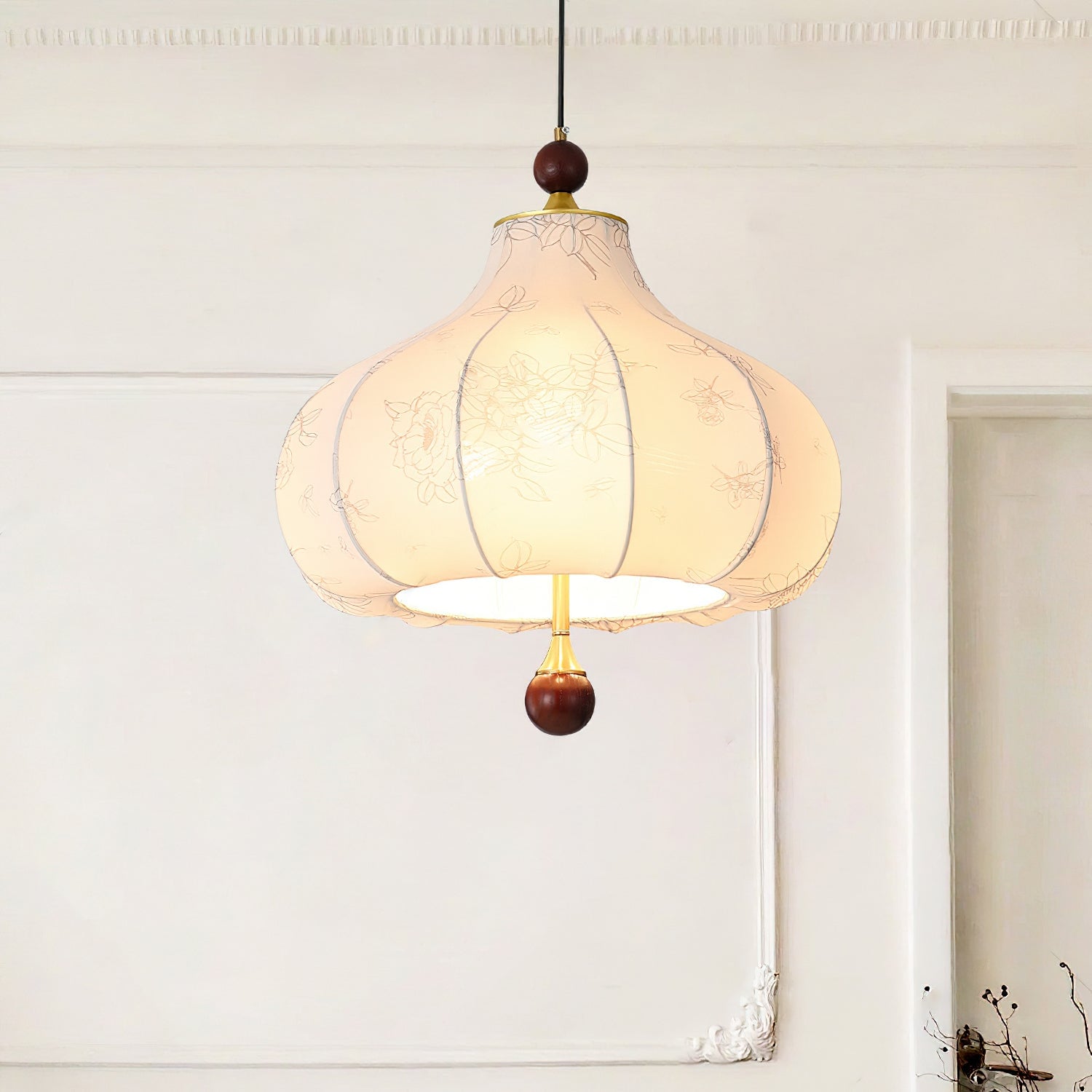 Chestnut Bloom Pendant Lamp - Cueteks