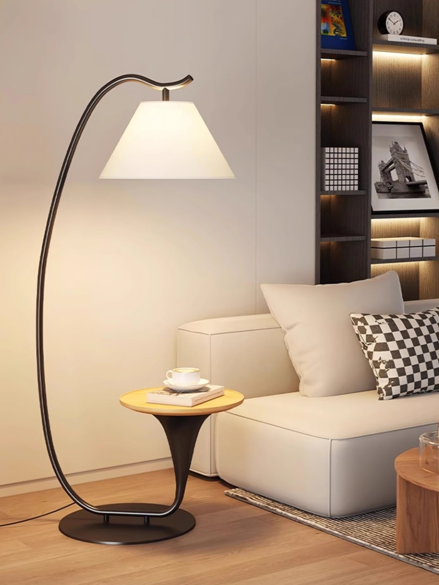 Curvature Floor Lamp - Cueteks