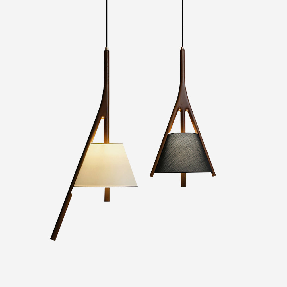 Nanzhi Wood Pendant Lamp - Cueteks