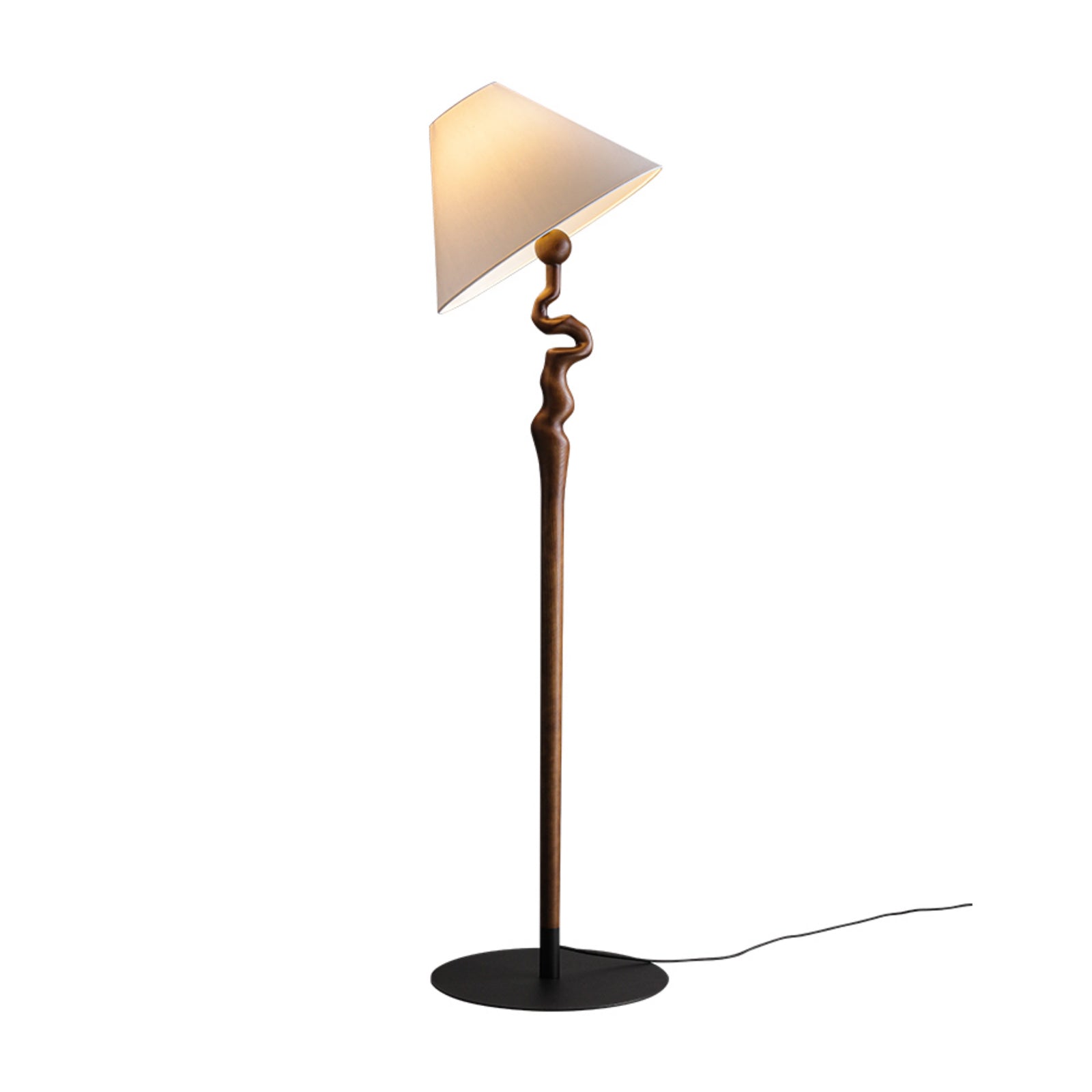Serpentine Twist Floor Lamp - Cueteks