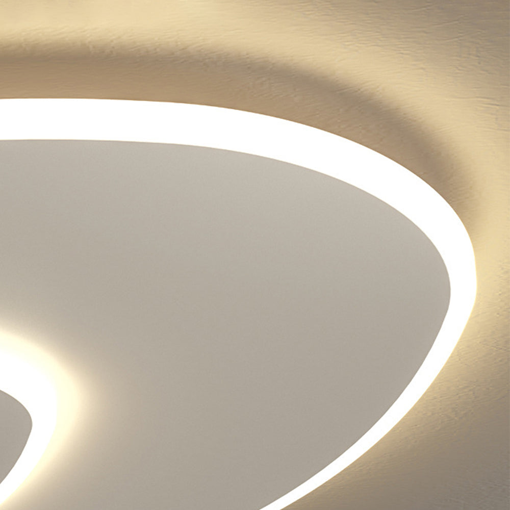 Nordic Geometry LED Acrylic Ceiling Light - Cueteks